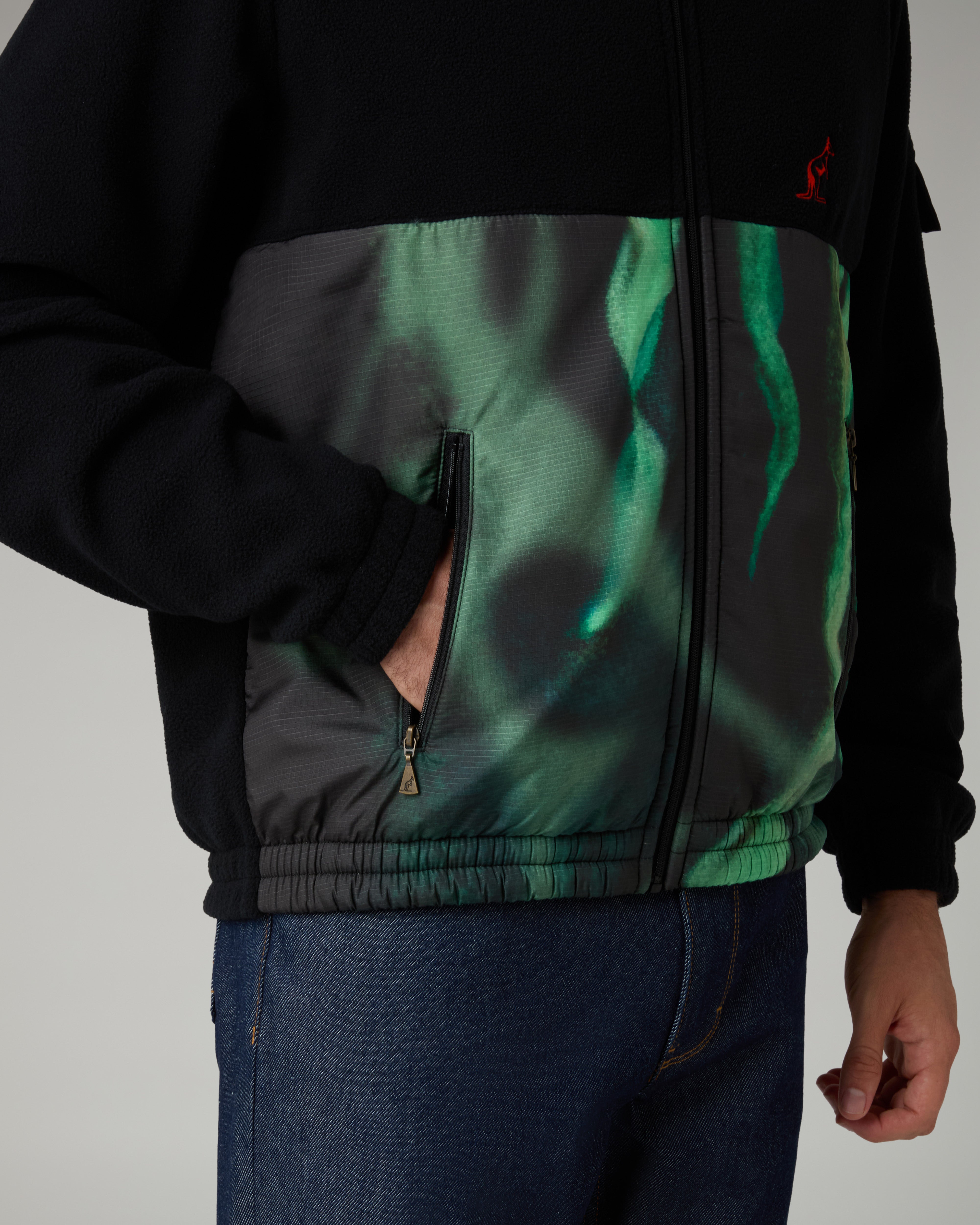 Blanca Multi Fabric Track Jacket