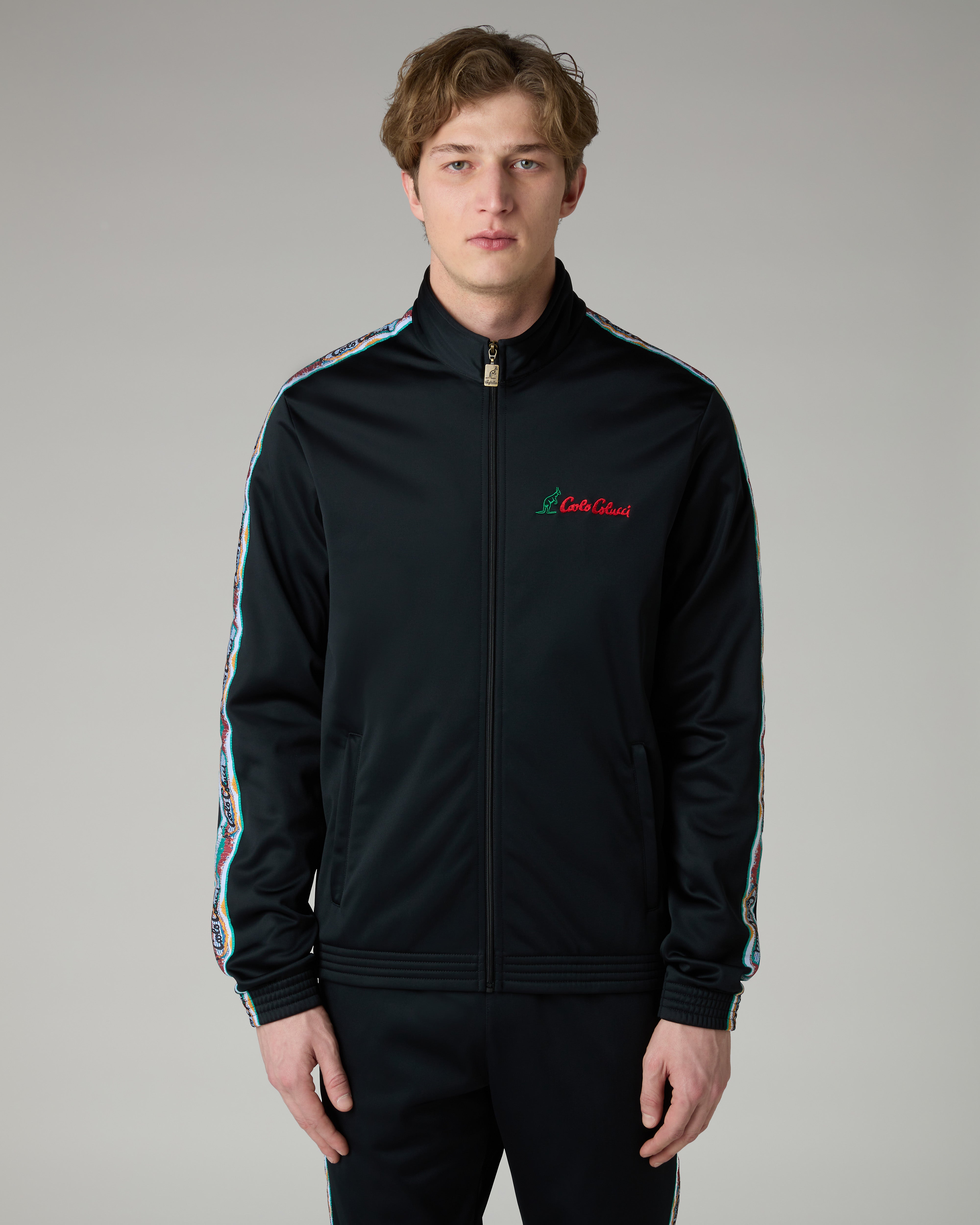 Color Tape Track Jacket