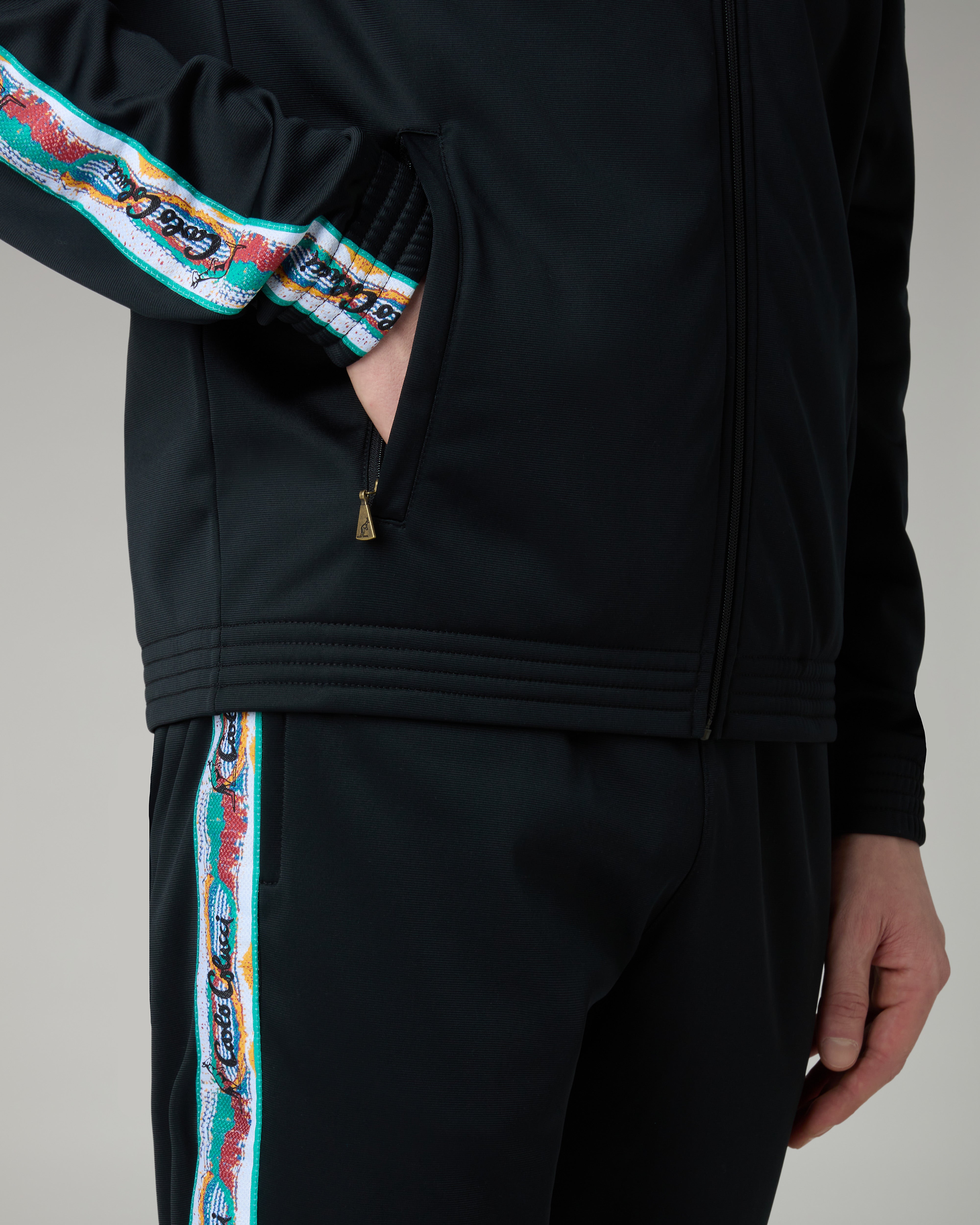Color Tape Track Jacket