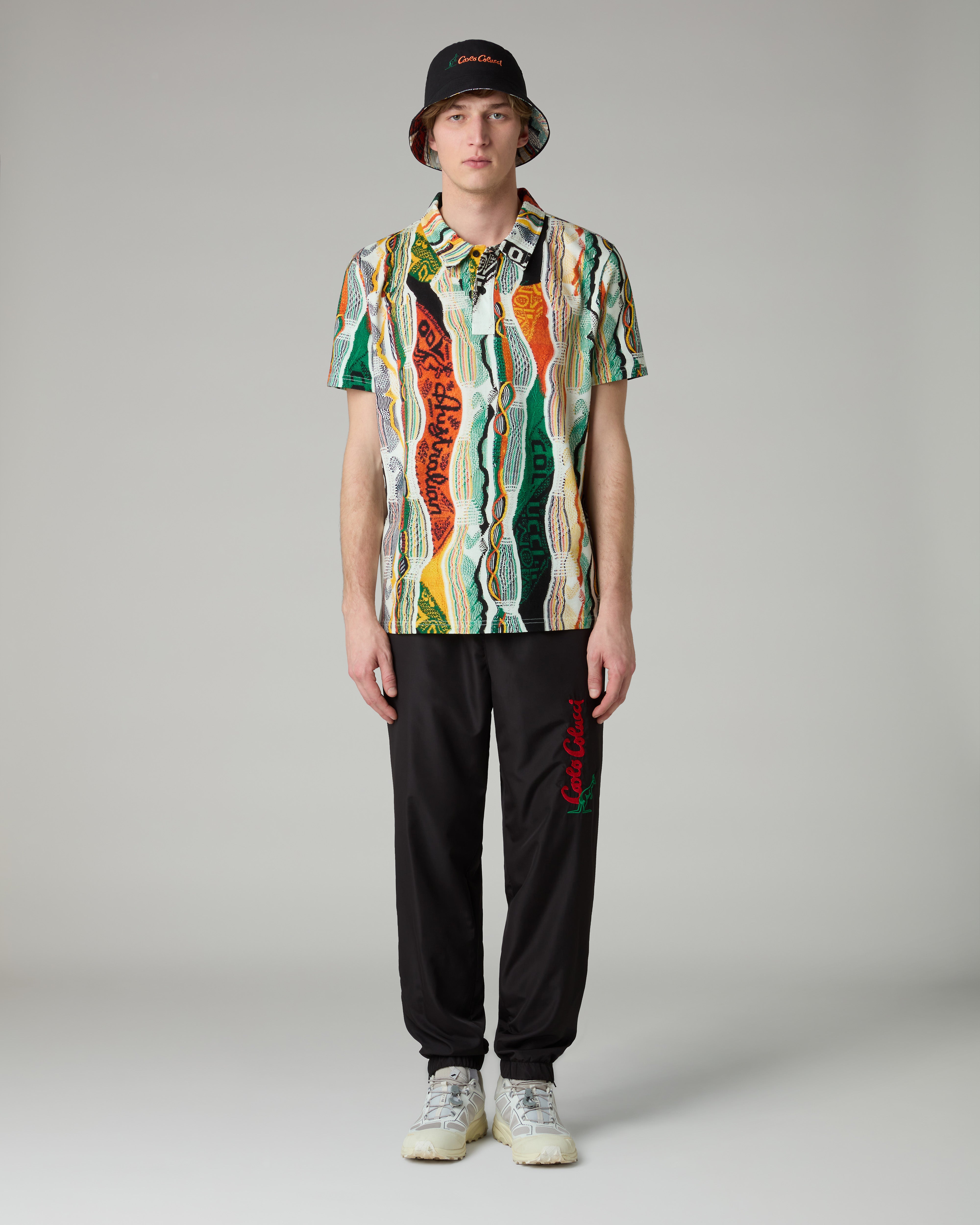 Knit Effect Polo Shirt