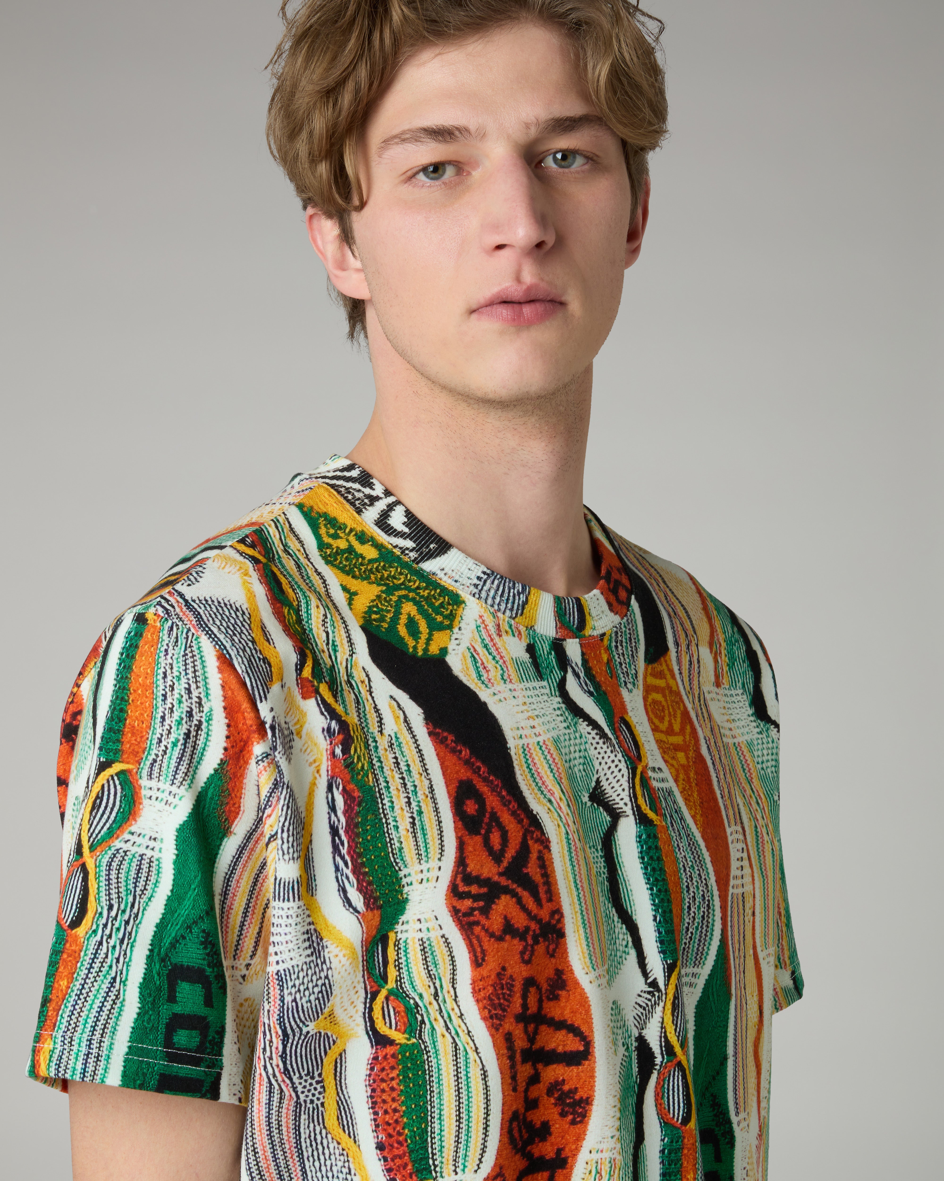 Knit Effect T-Shirt