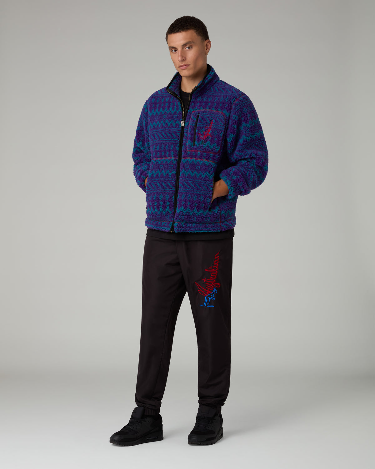 Randall Fleece Track Jacket