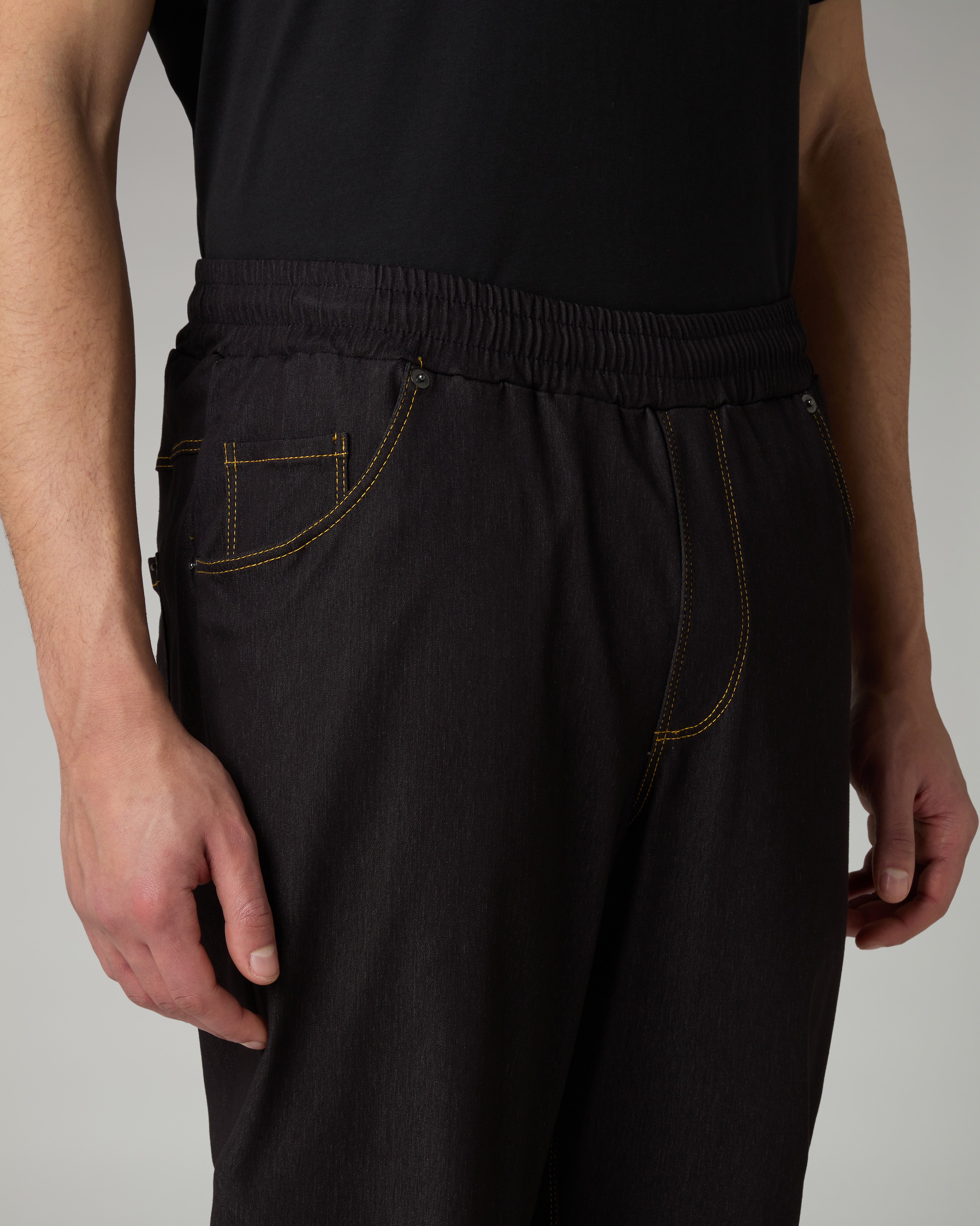 Denim Track Pant