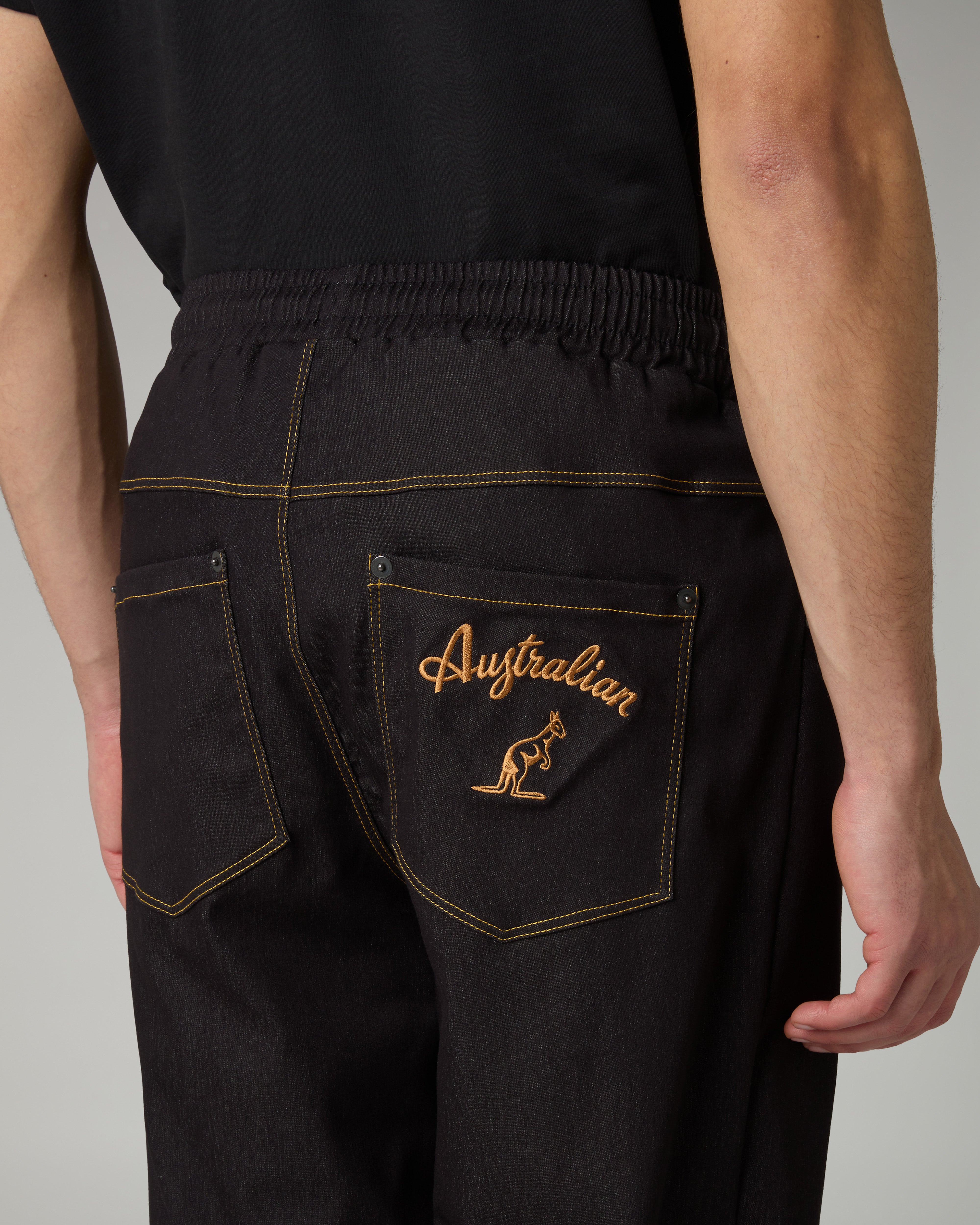 Denim Track Pant
