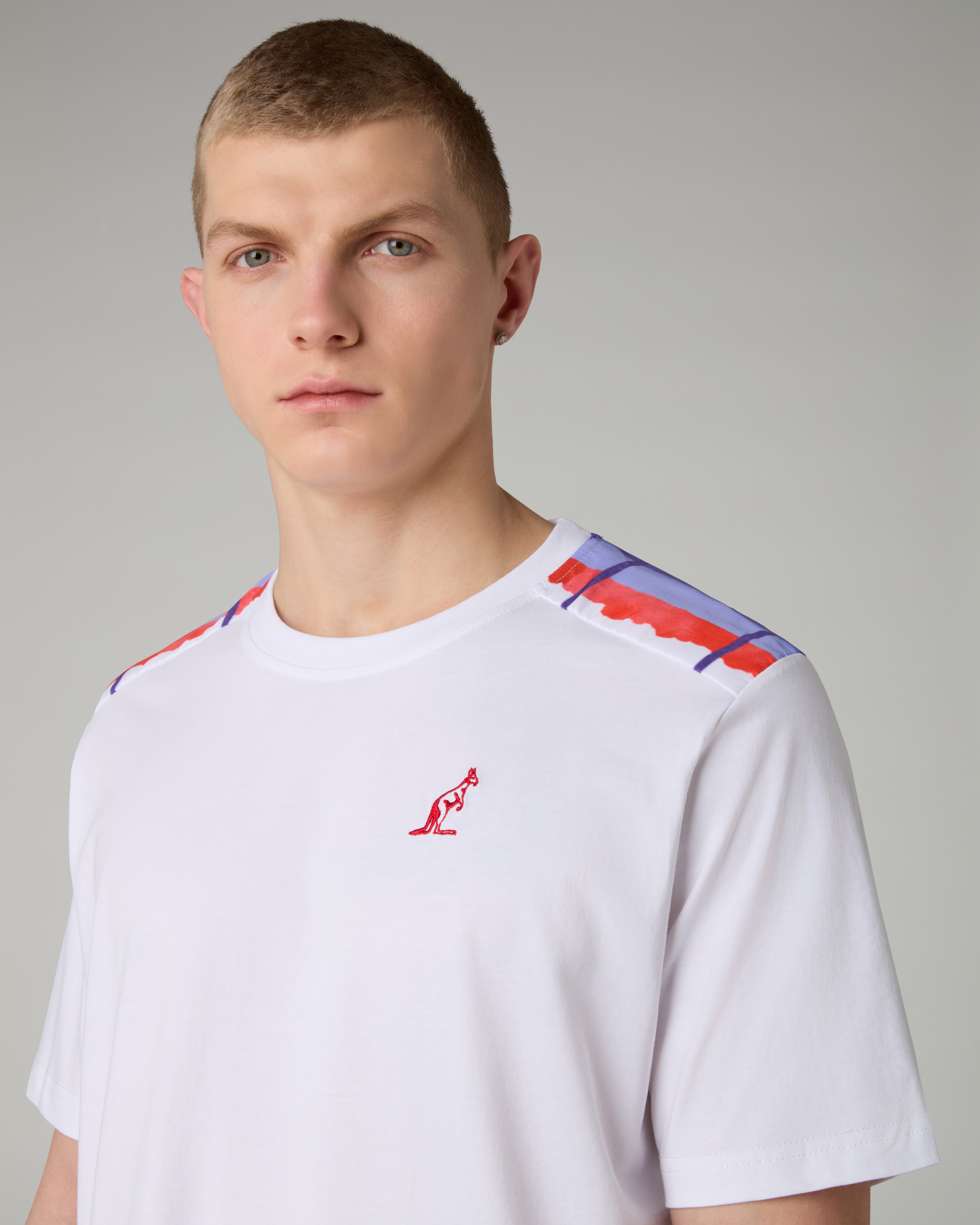 Goran Pink Cotton T-shirt