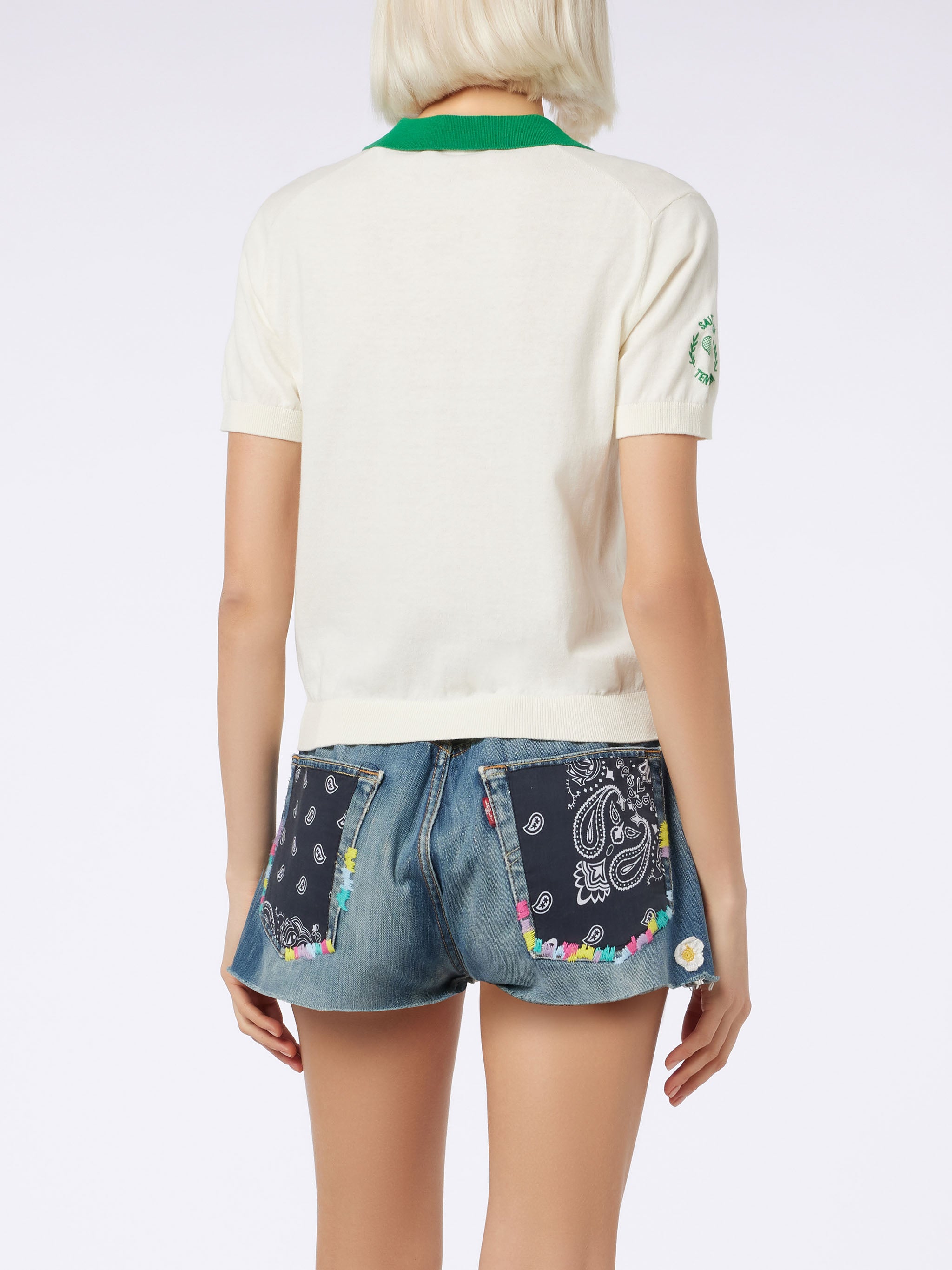 Polo Shirt Evonne: MC2 Saint Barth x Australian