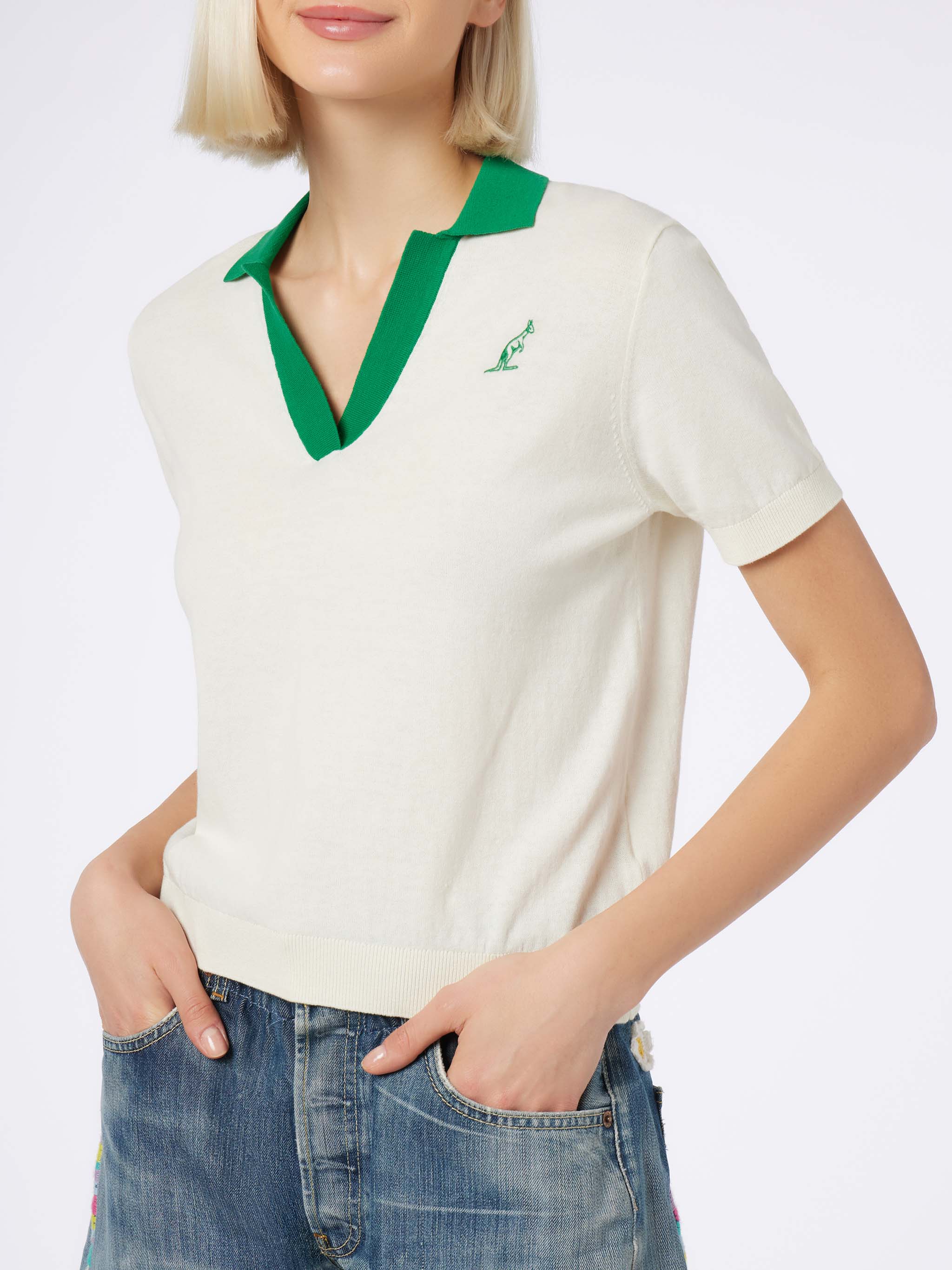 Polo Shirt Evonne: MC2 Saint Barth x Australian