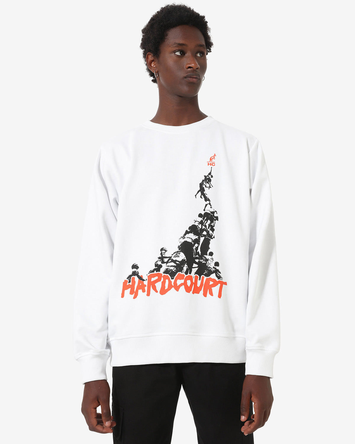 Pyramid Crewneck: Australian Hard Court