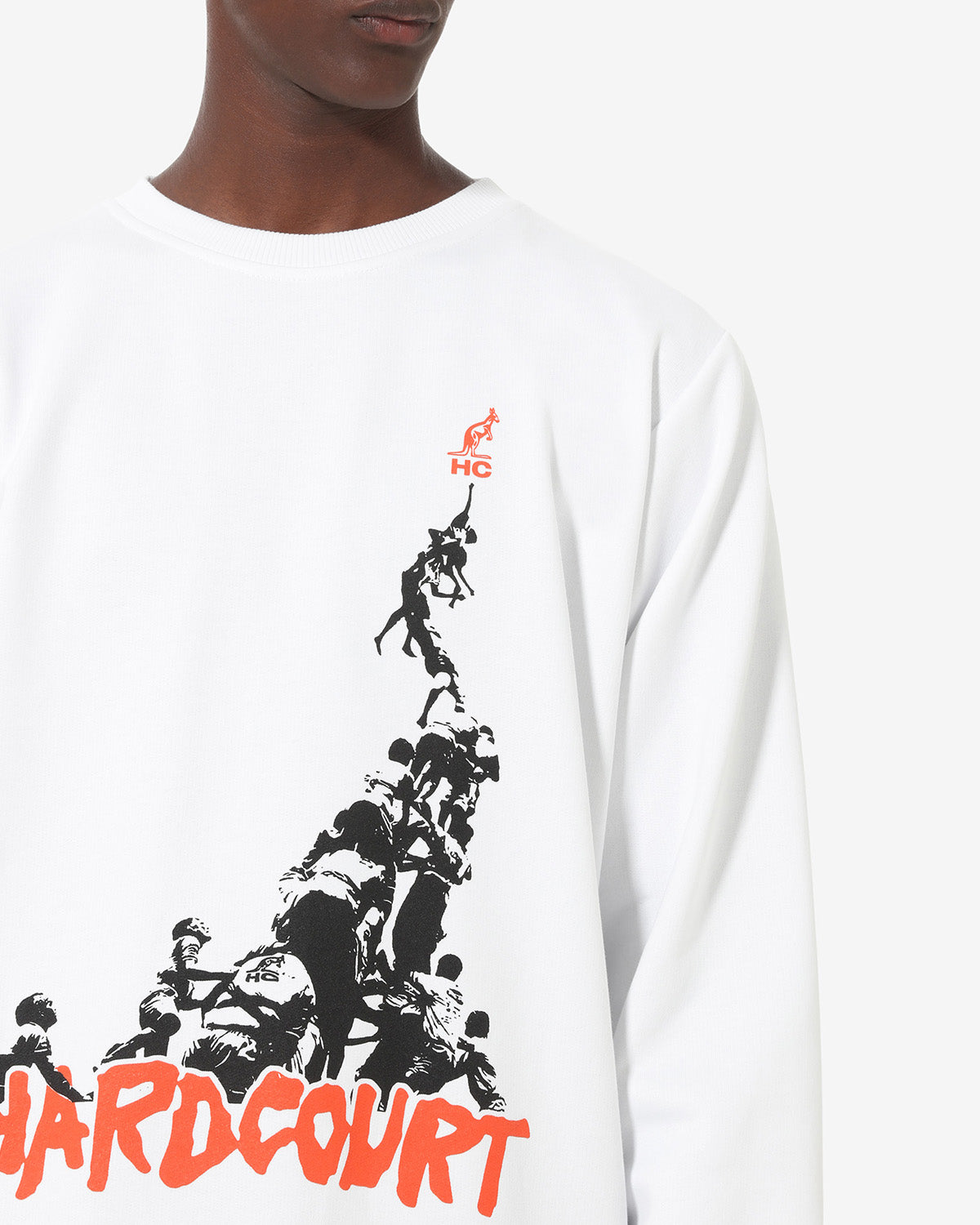 Pyramid Crewneck: Australian Hard Court