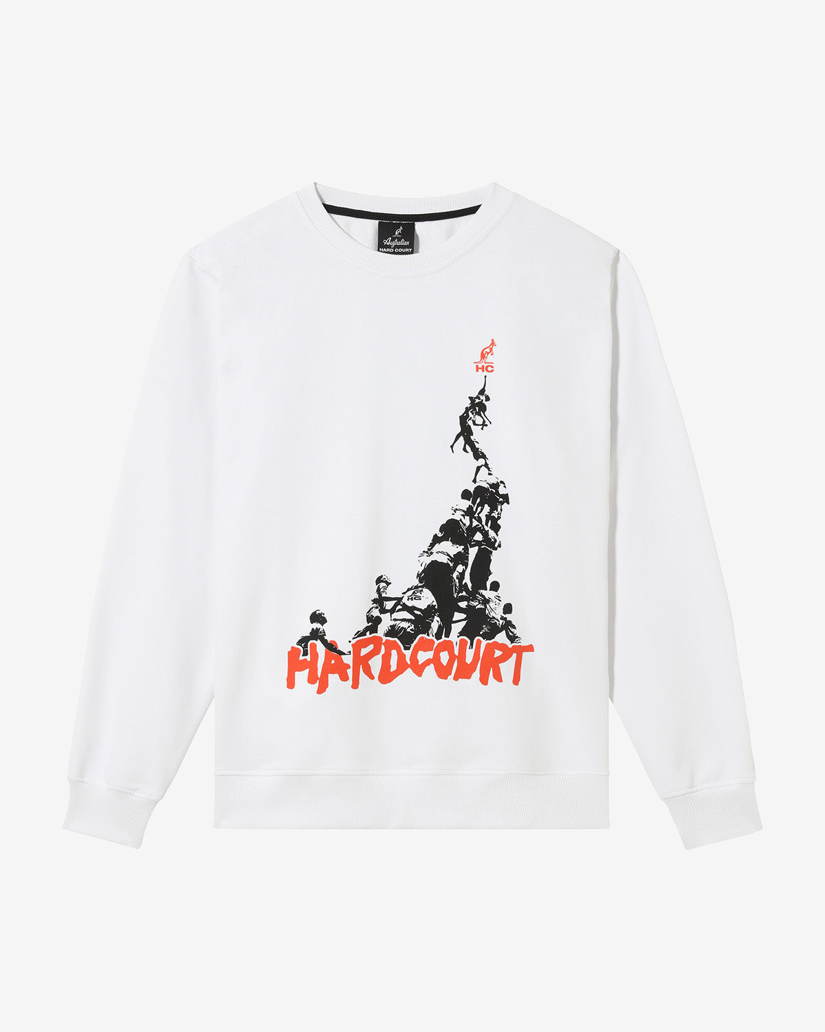 Pyramid Crewneck: Australian Hard Court