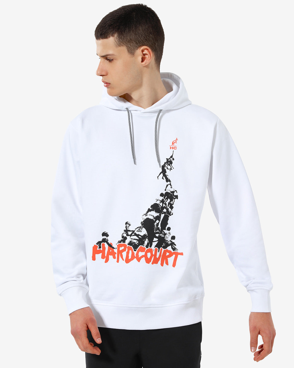 Pyramid Hoodie: Australian Hard Court