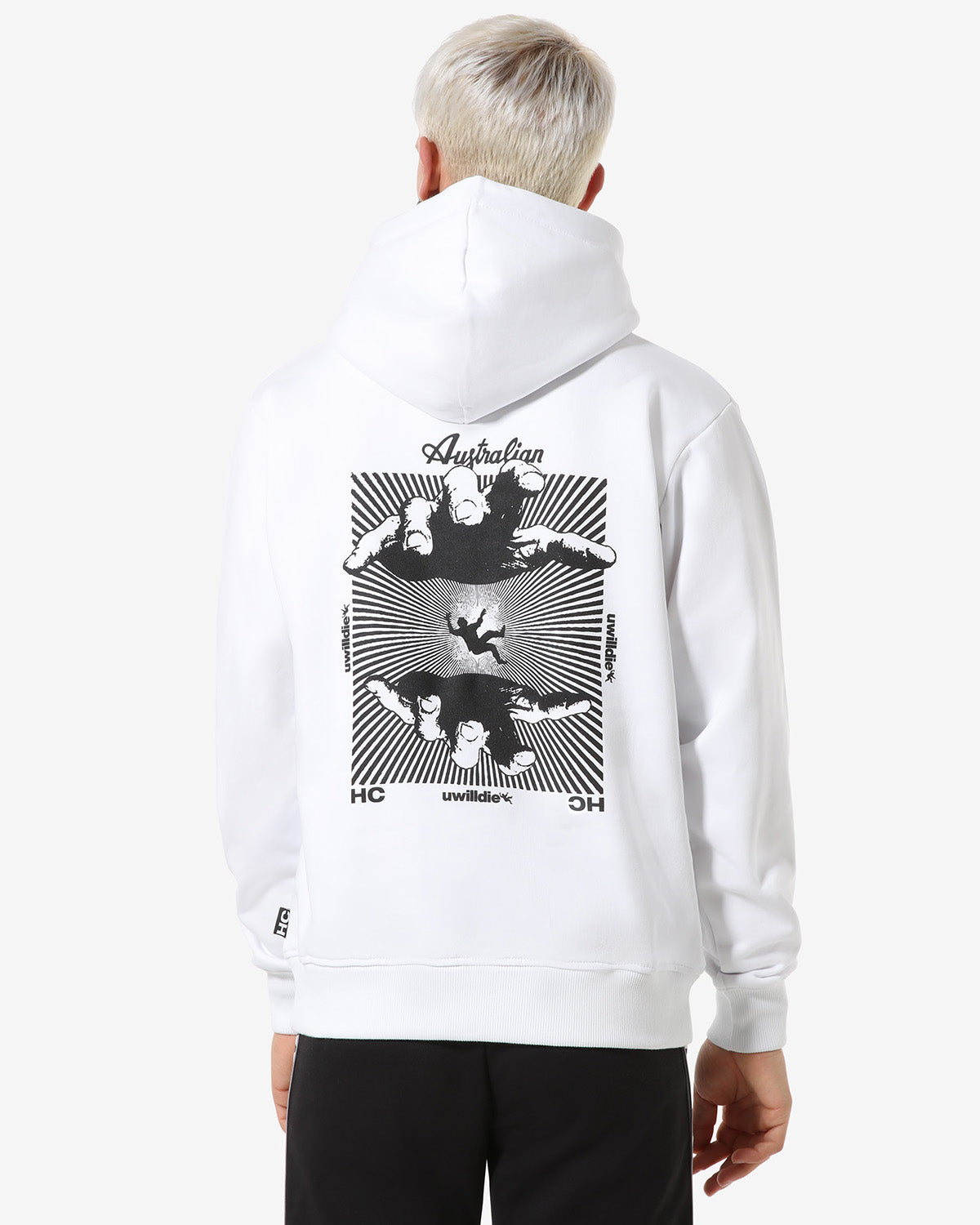 Uwilldie Hoodie: Australian Hard Court