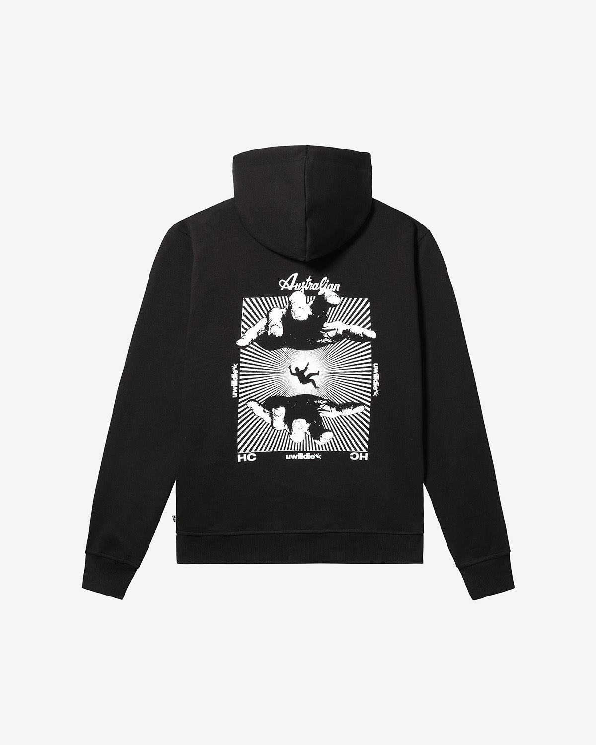 Uwilldie Hoodie: Australian Hard Court