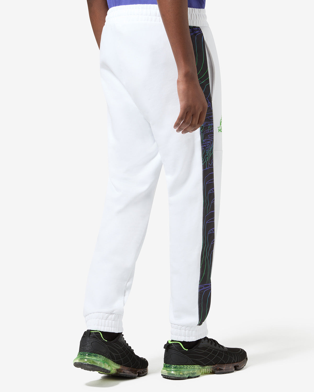 Flowing Files Track Pant: Australian Hard Court