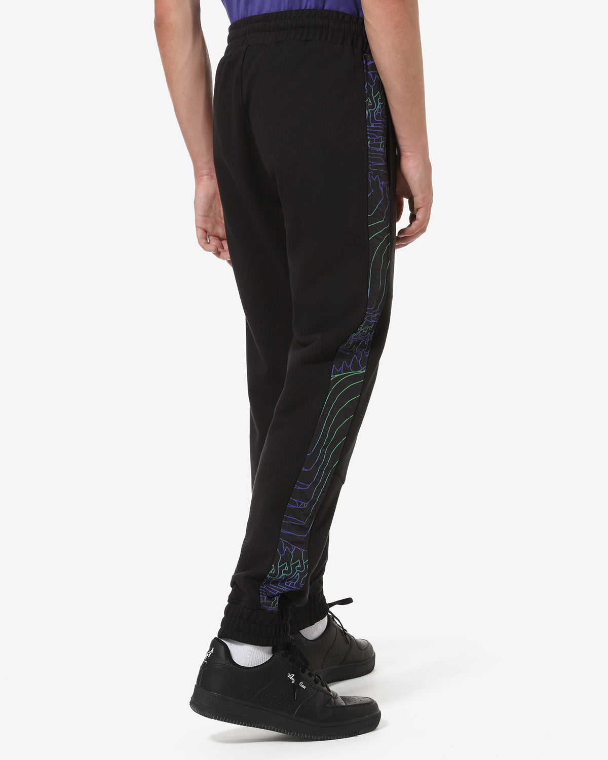 Flowing Files Track Pant: Australian Hard Court