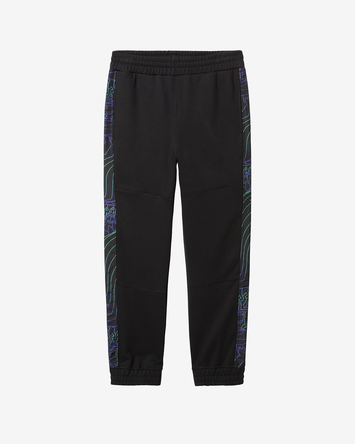 Flowing Files Track Pant: Australian Hard Court