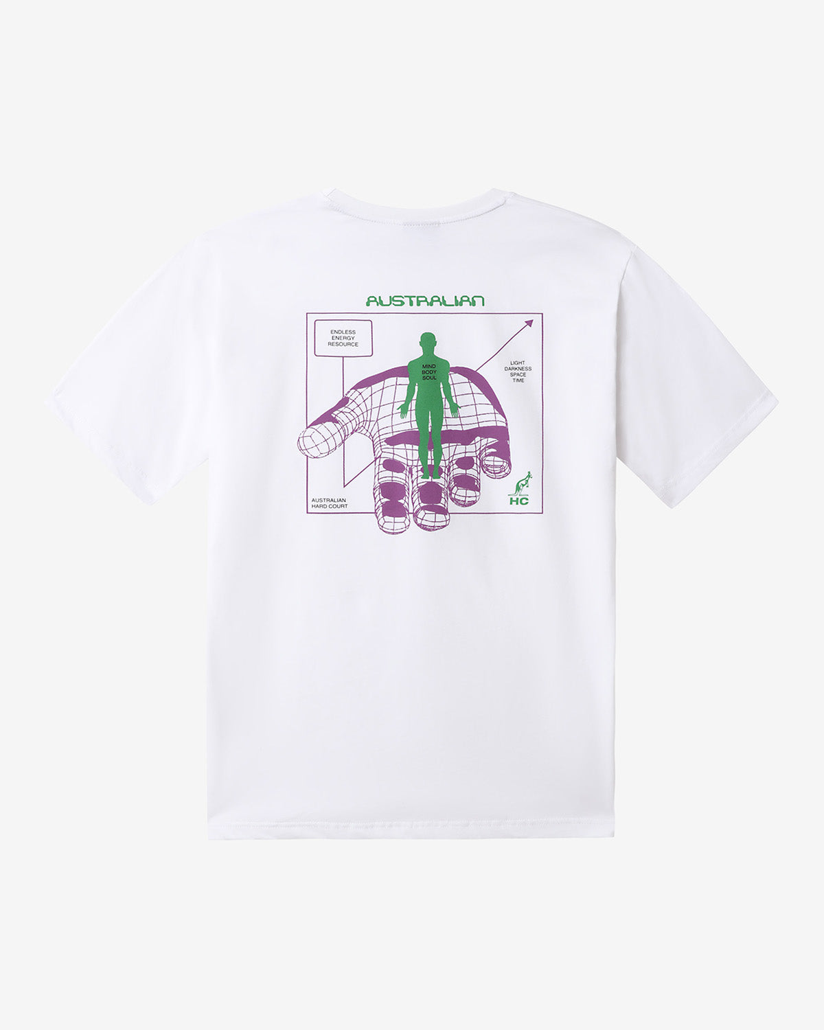 Inner Balance T-shirt: Australian Hard Court