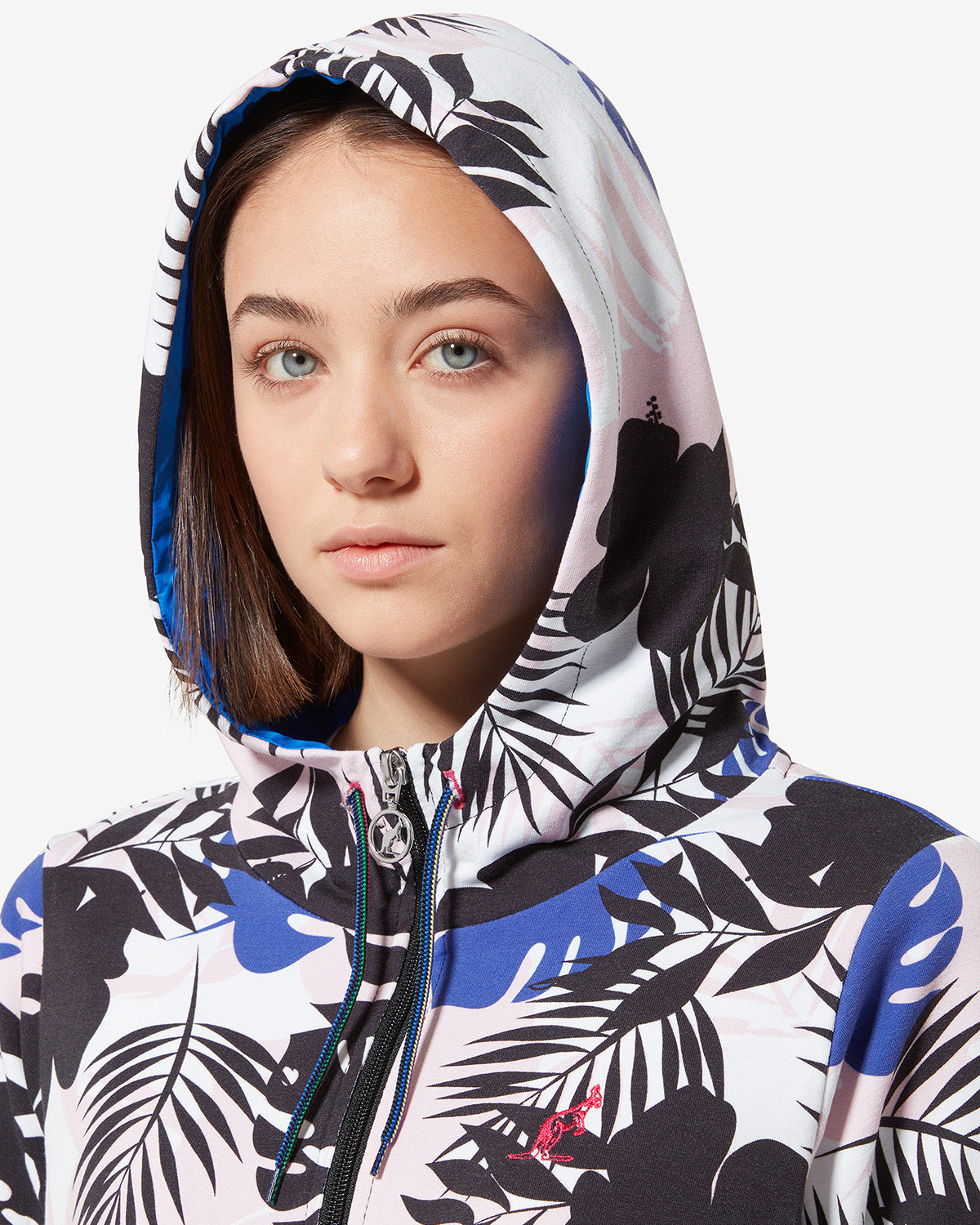 Flowers Hoodie Jacket: Australian Sportswear