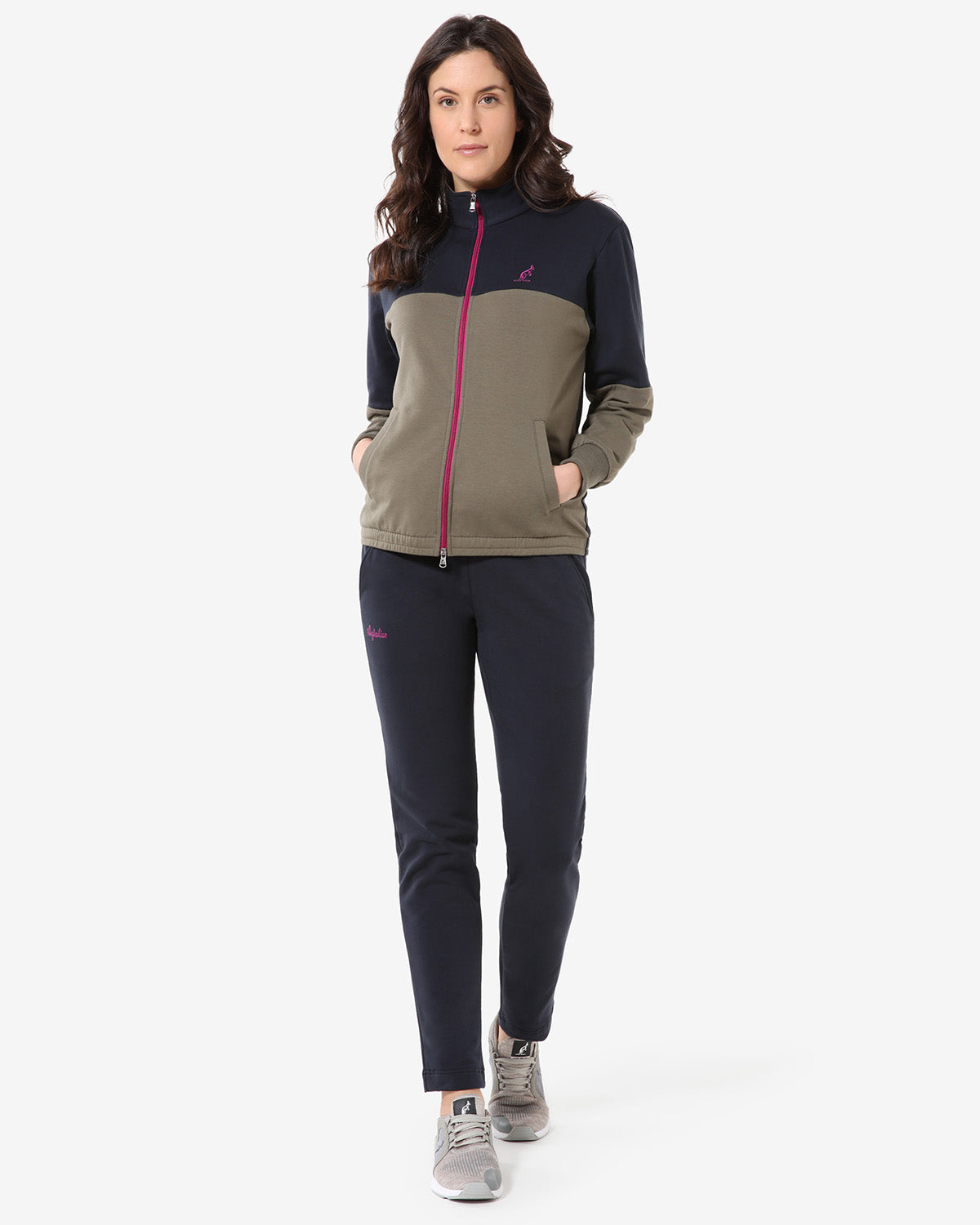 2 Color Fleece Tracksuit: Australian Sportswear