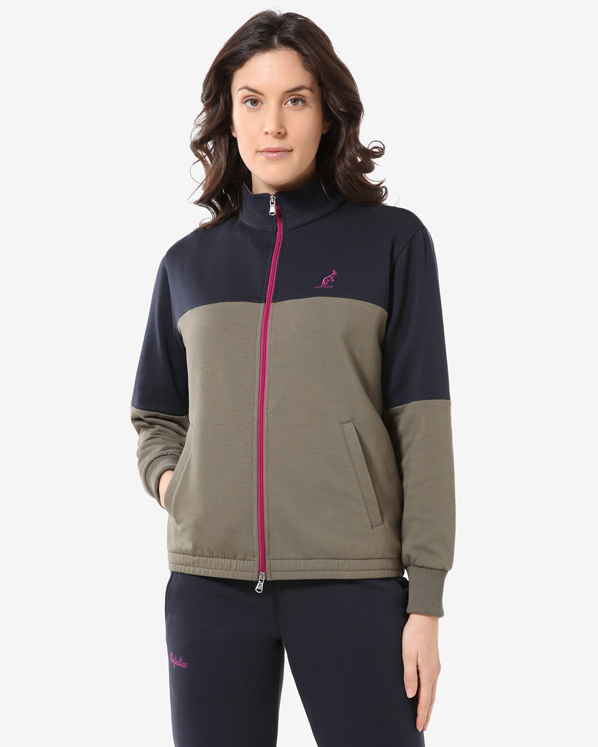 2 Color Fleece Tracksuit: Australian Sportswear