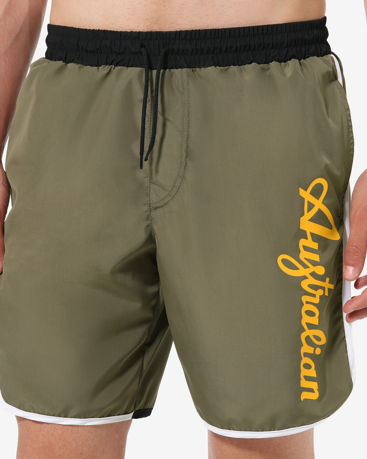 Printed Logo Swimshort: Australian Sportswear