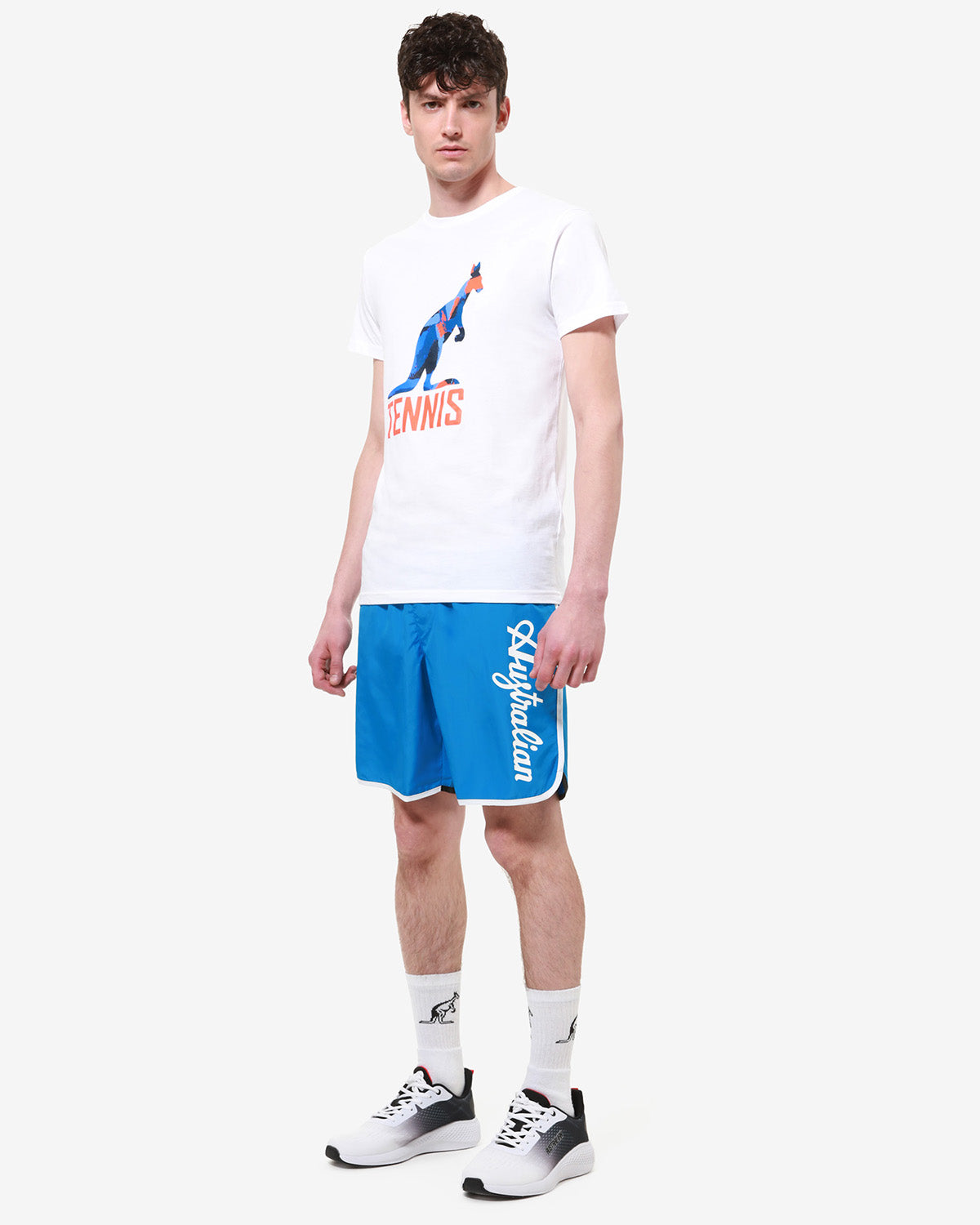 Printed Logo Swimshort: Australian Sportswear