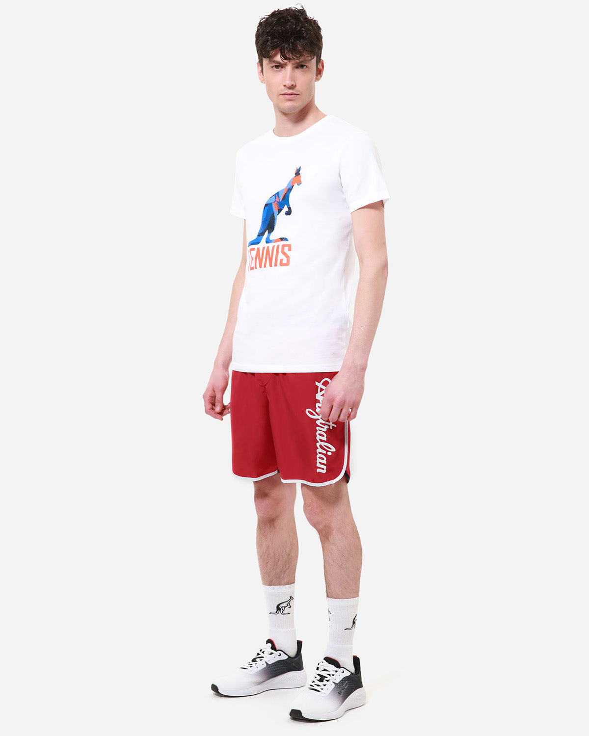 Printed Logo Swimshort: Australian Sportswear