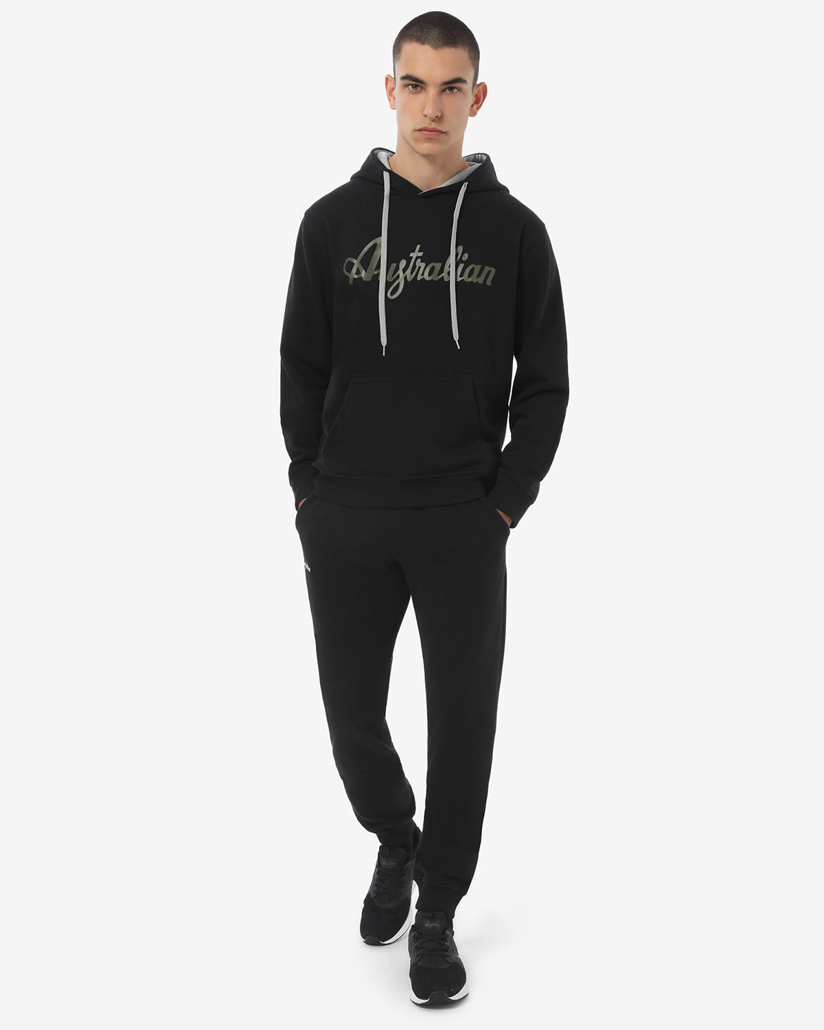 Fleece Logo Hoodie: Australian Sportswear