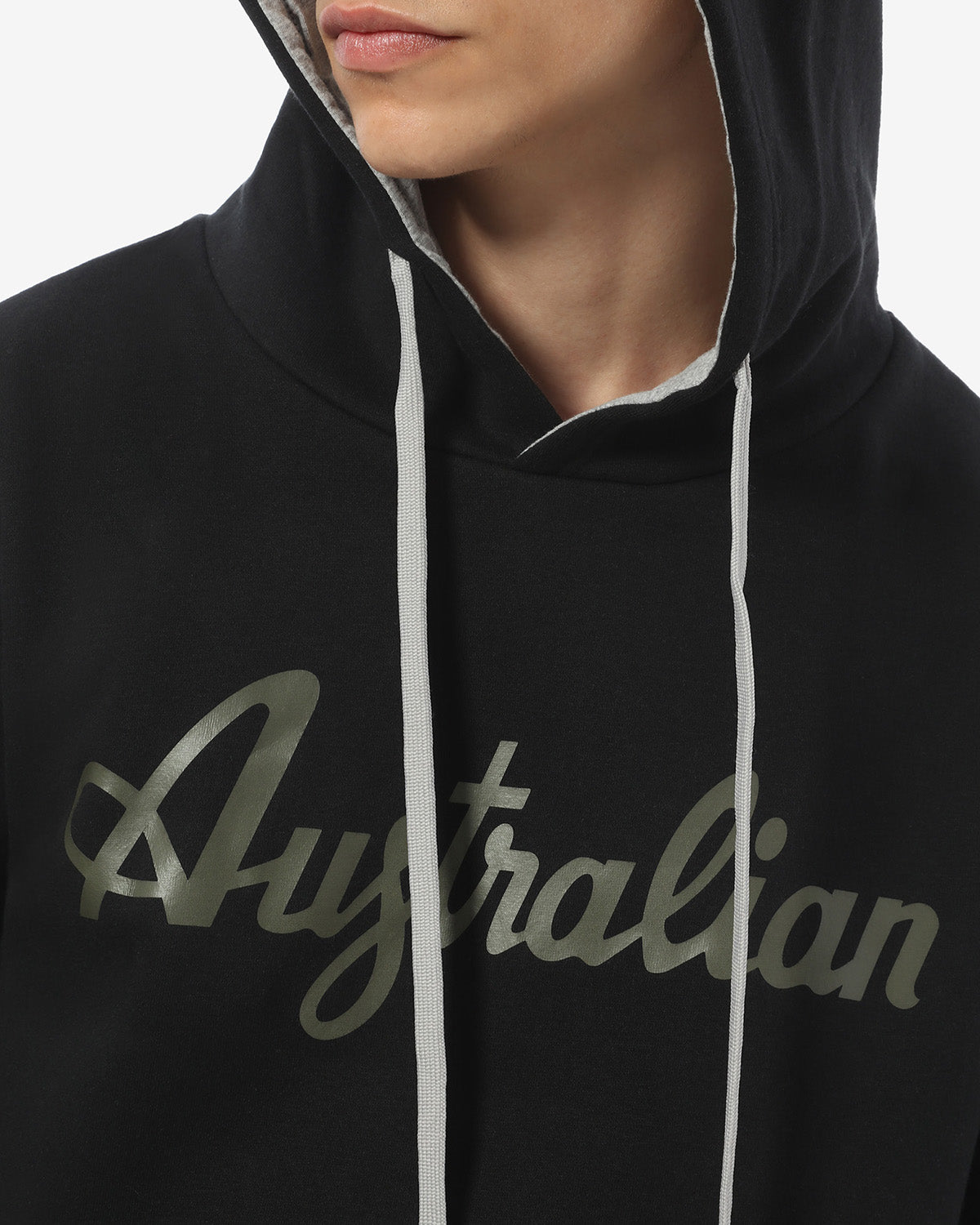 Fleece Logo Hoodie: Australian Sportswear