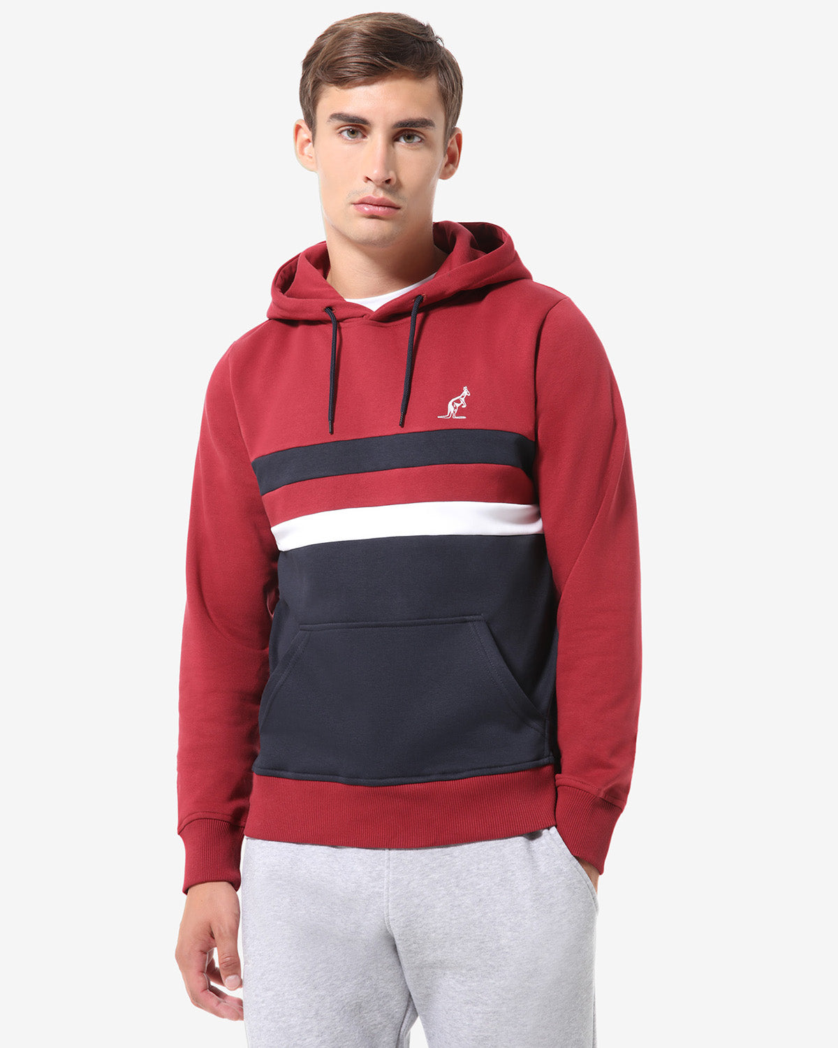 Plush Block Hoodie: Australian Sportswear