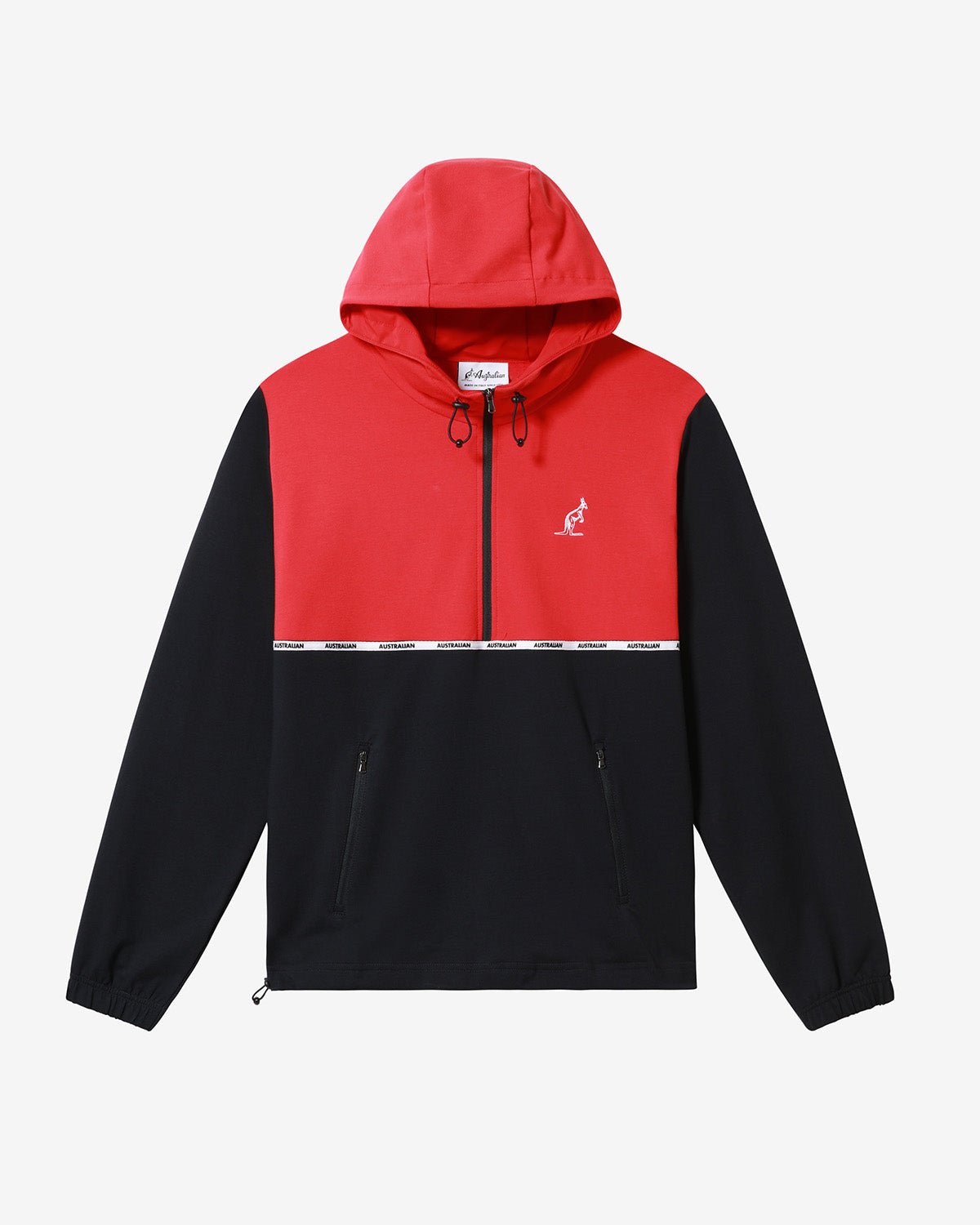 Half Zip Hoodie Jacket: Australian Sportswear