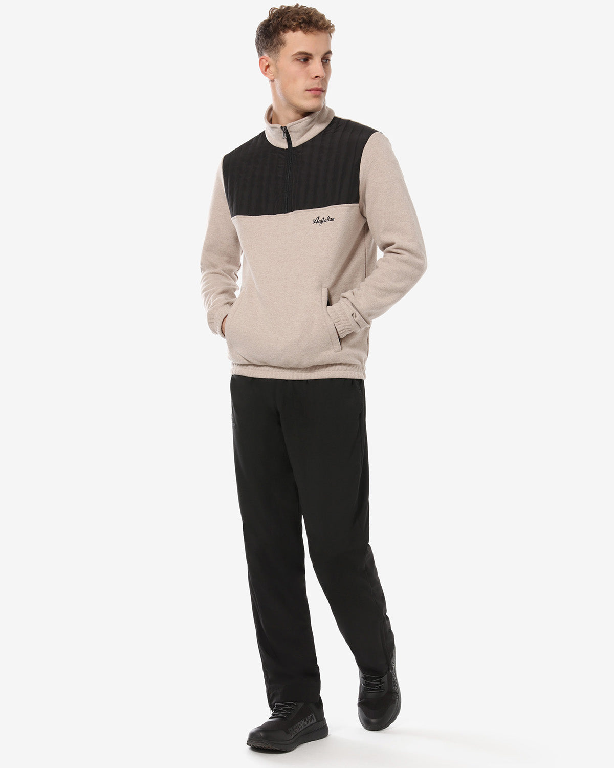 Halfzip Crewneck: Australian Sportswear
