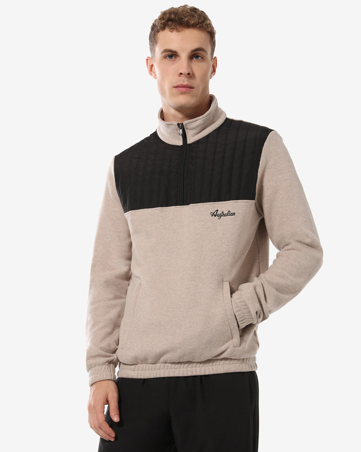 Halfzip Crewneck: Australian Sportswear