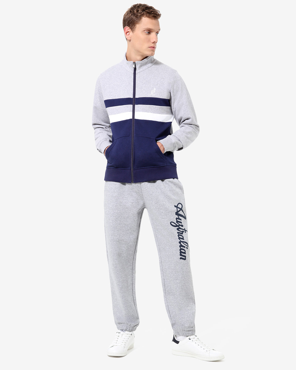 Full Zip Fleece Jacket: Australian Sportswear