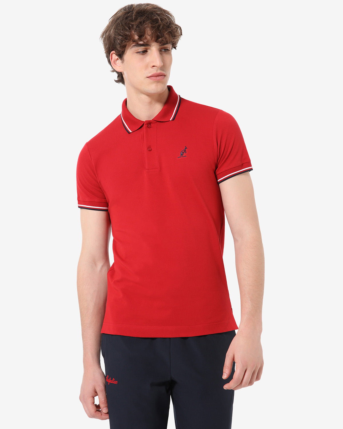 Stripes Polo Shirt: Australian Sportswear