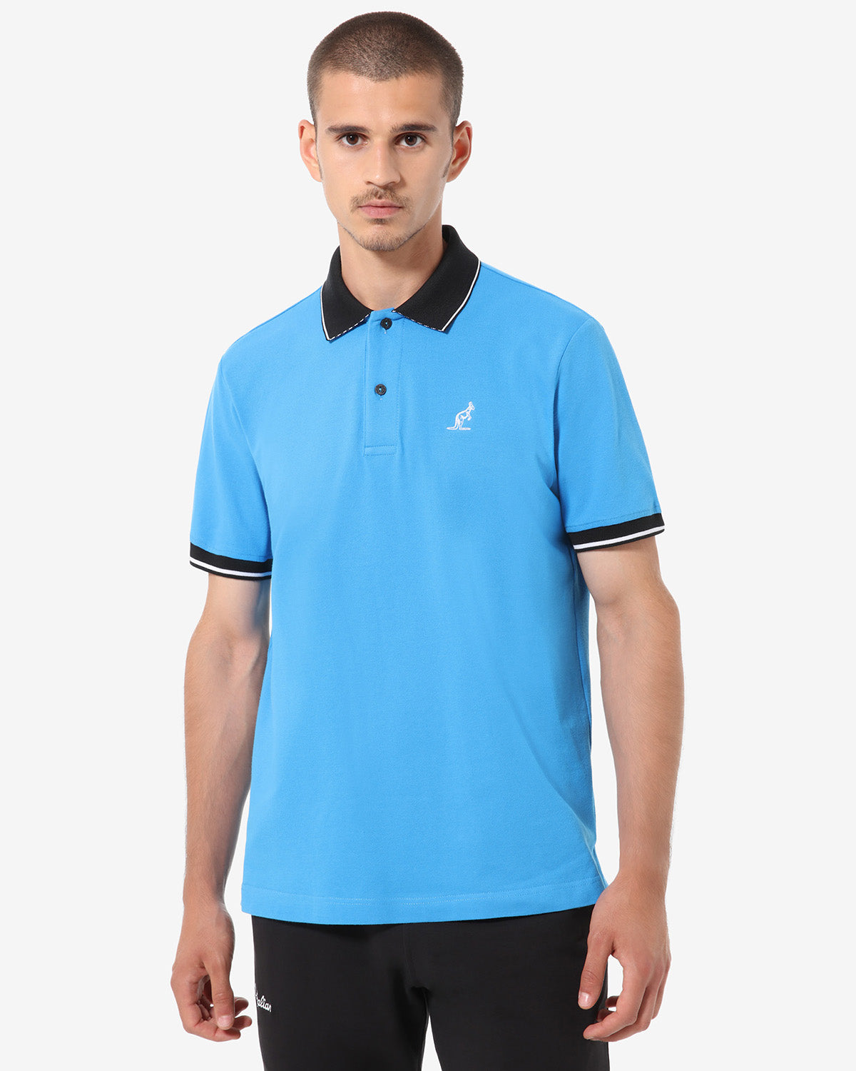 Elasticized Piquet Polo Shirt: Australian Sportswear