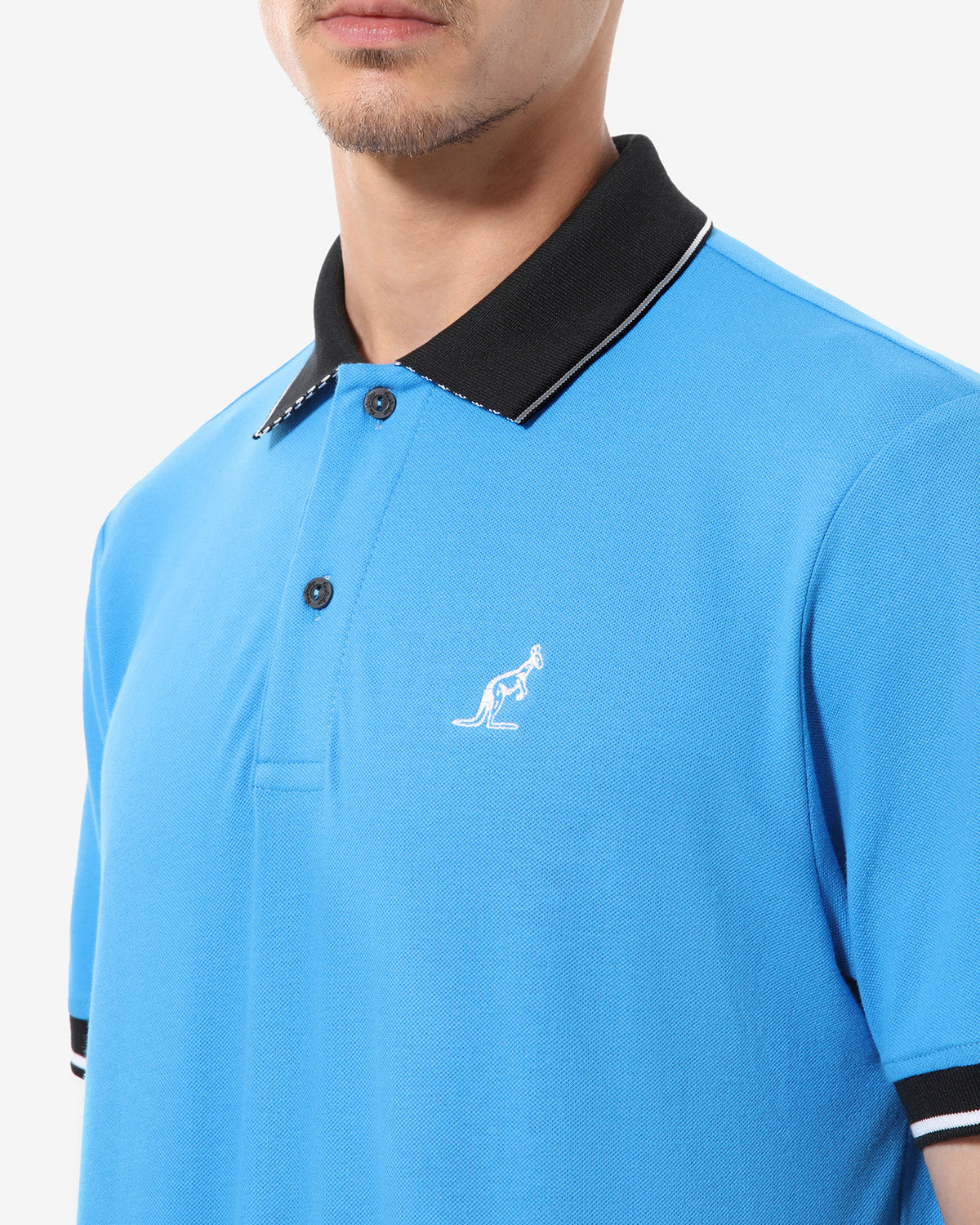 Elasticized Piquet Polo Shirt: Australian Sportswear