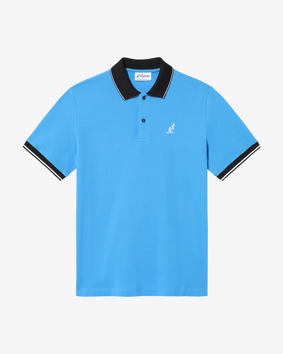 Elasticized Piquet Polo Shirt: Australian Sportswear