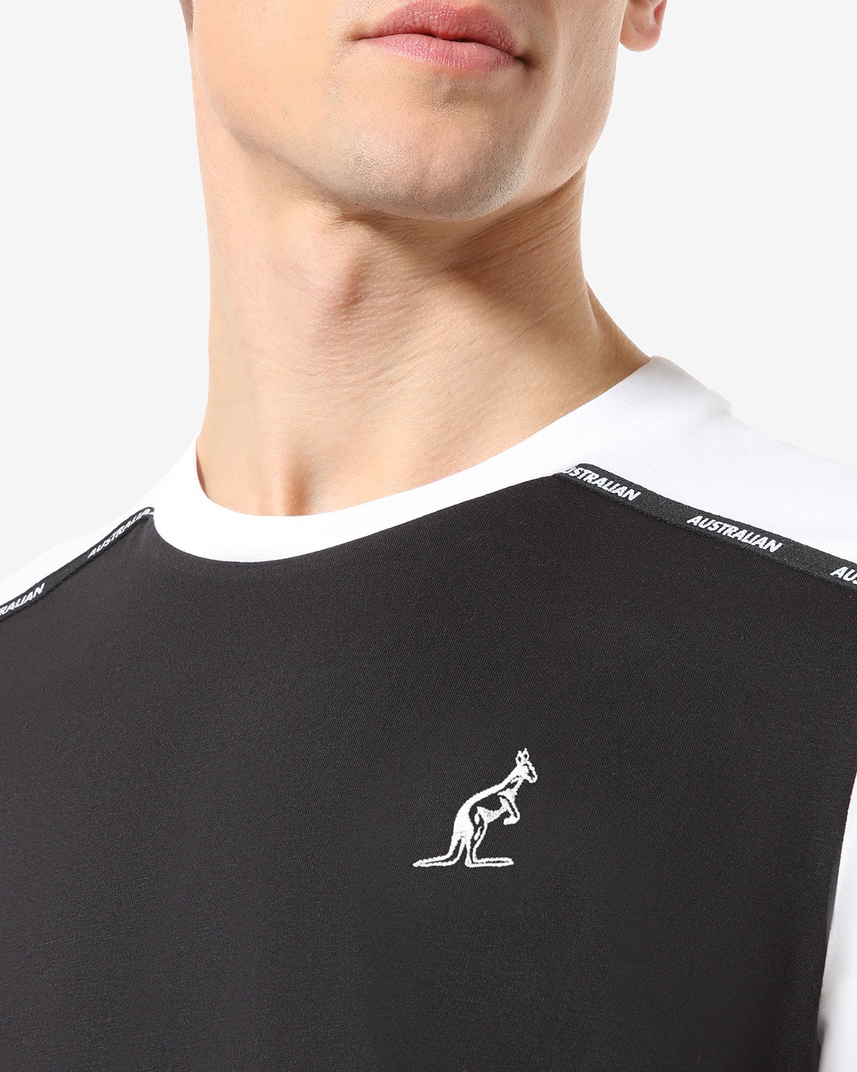Tape Logo T-shirt: Australian Sportswear