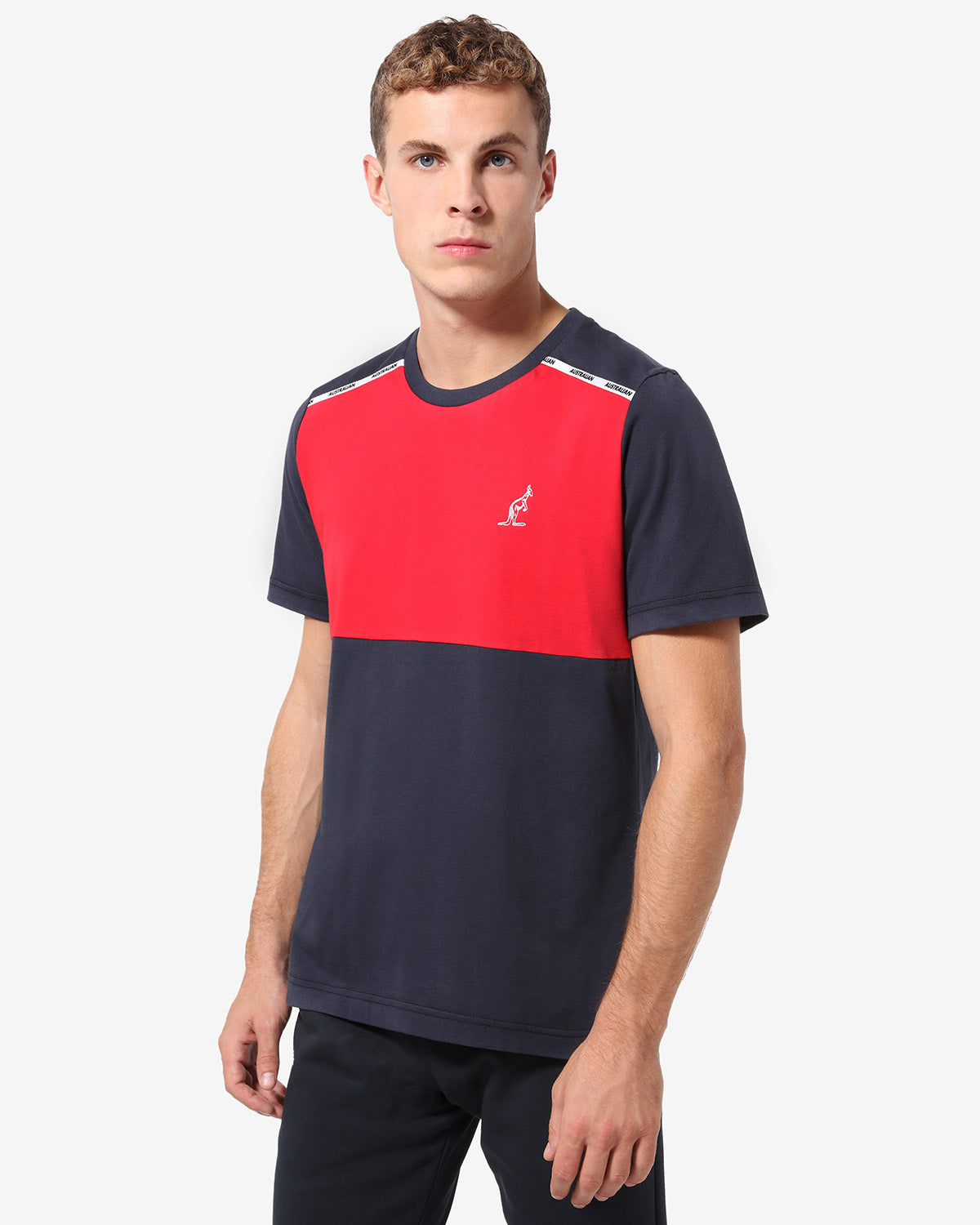 Tape Logo T-shirt: Australian Sportswear