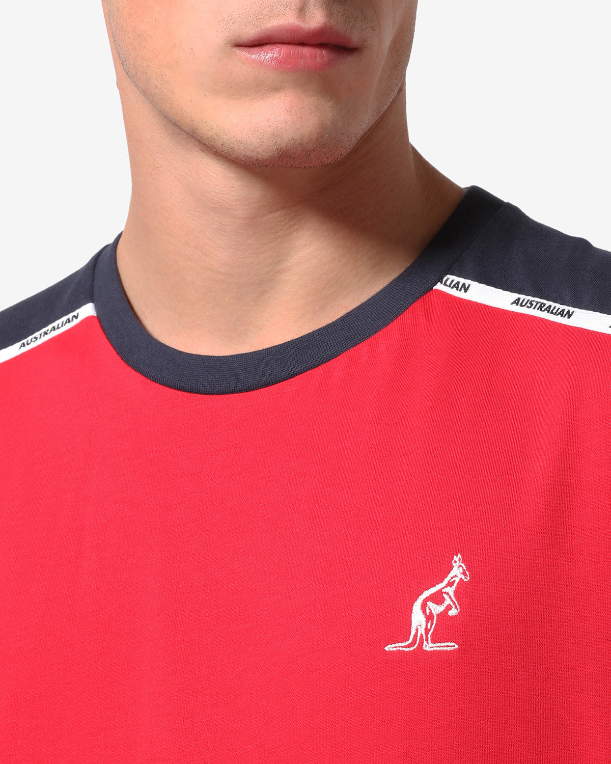 Tape Logo T-shirt: Australian Sportswear