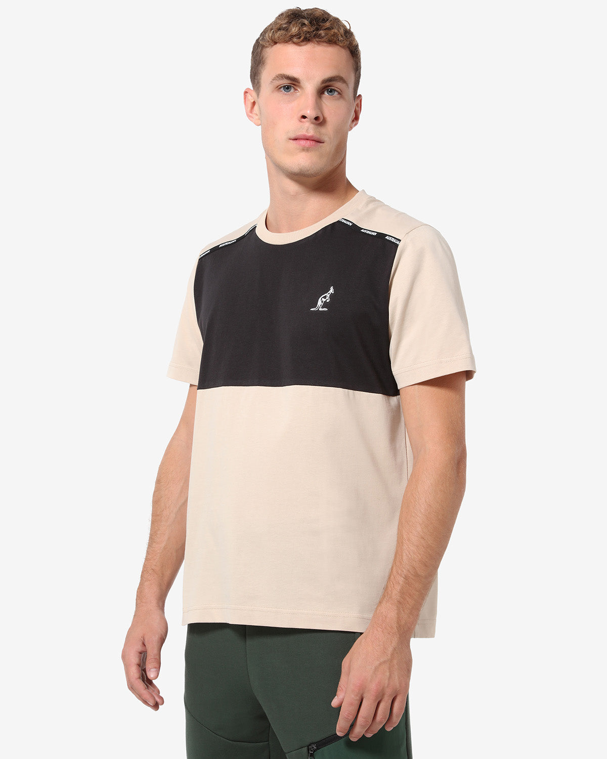 Tape Logo T-shirt: Australian Sportswear