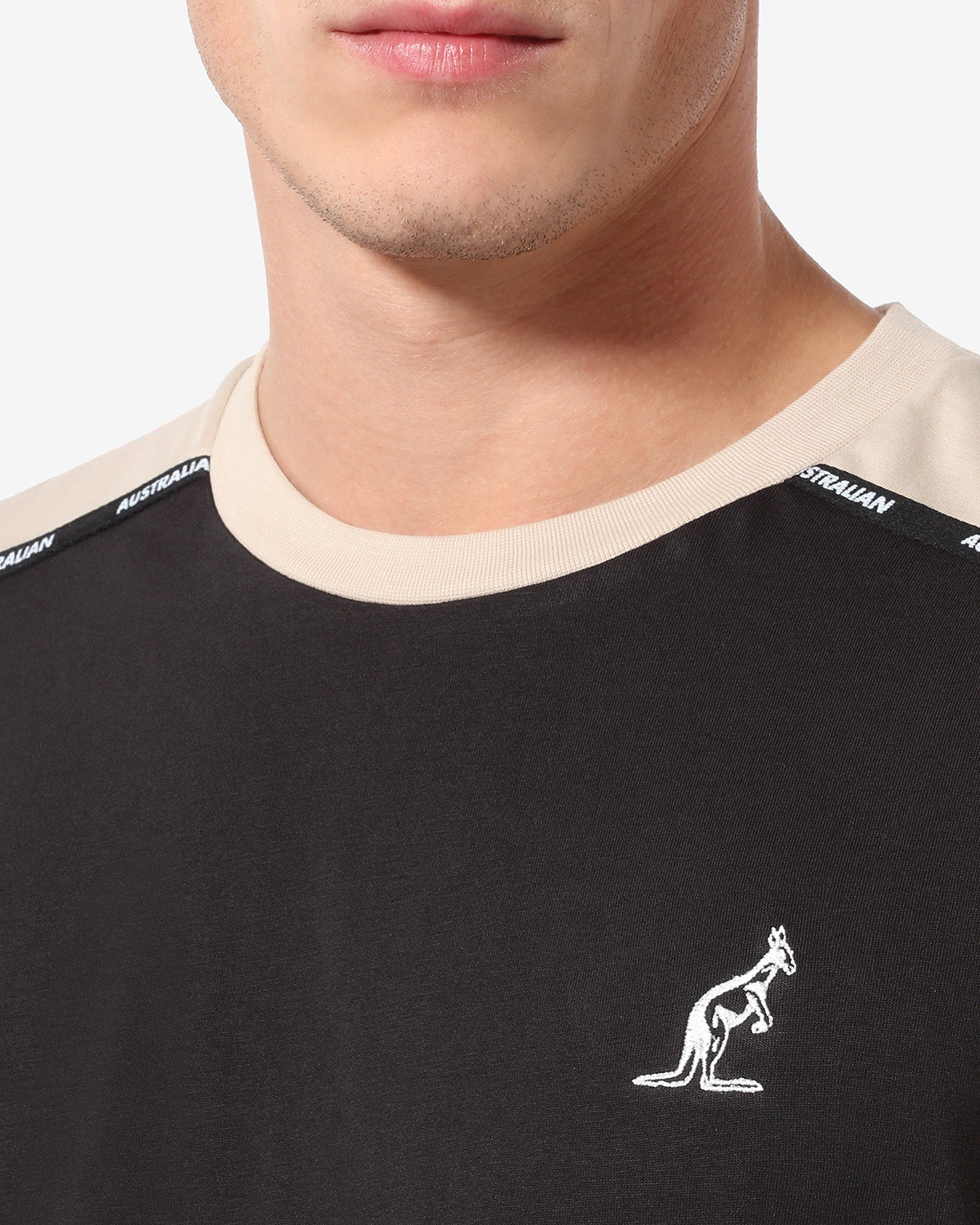 Tape Logo T-shirt: Australian Sportswear