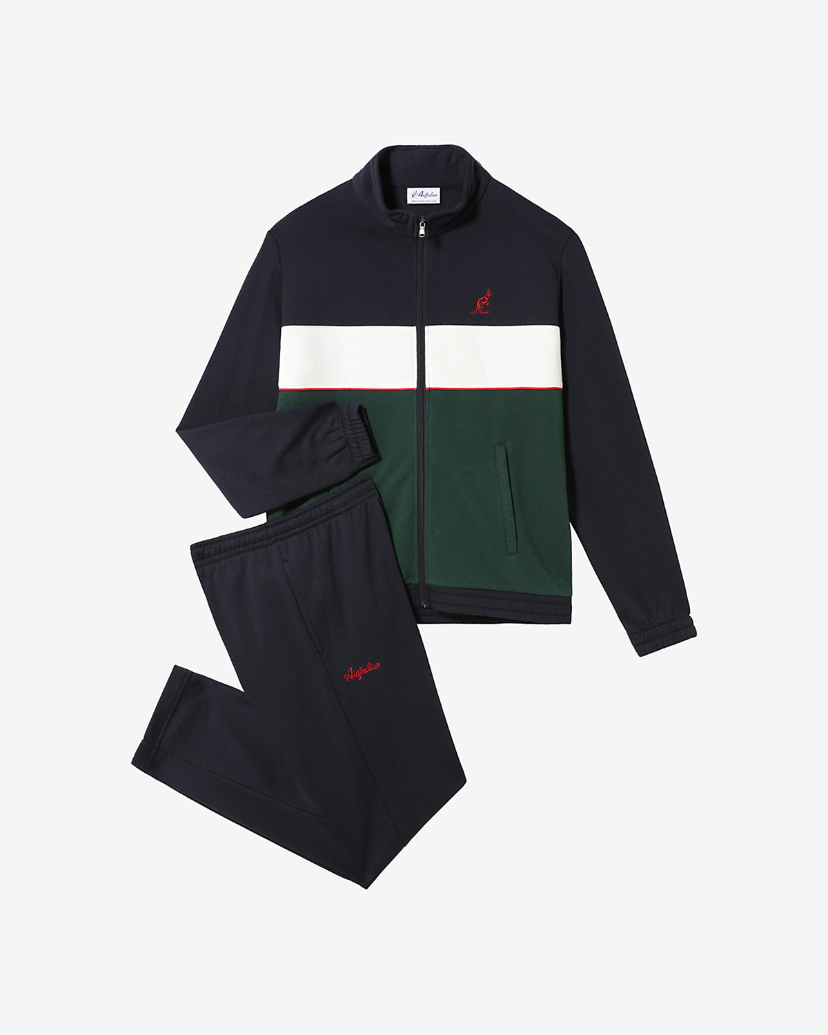 Winter Fleece Tracksuit: Australian Sportswear