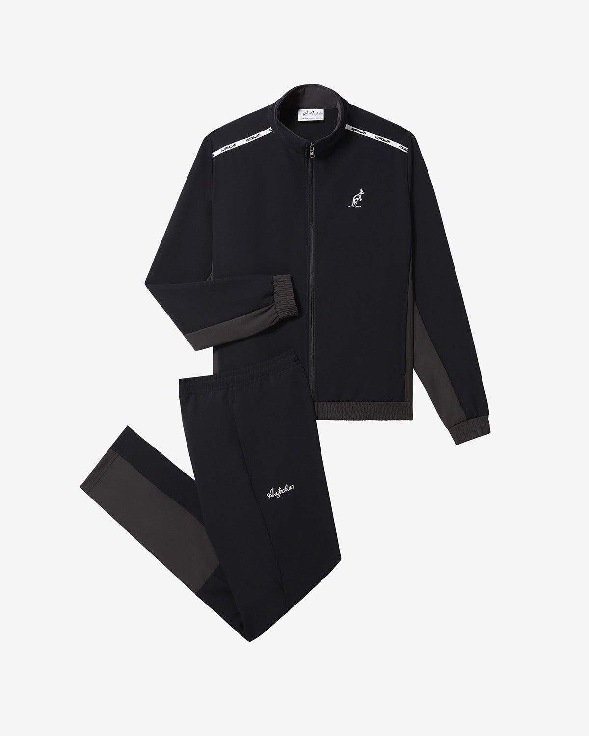 Tape Logo Flexit Tracksuit: Australian Sportswear