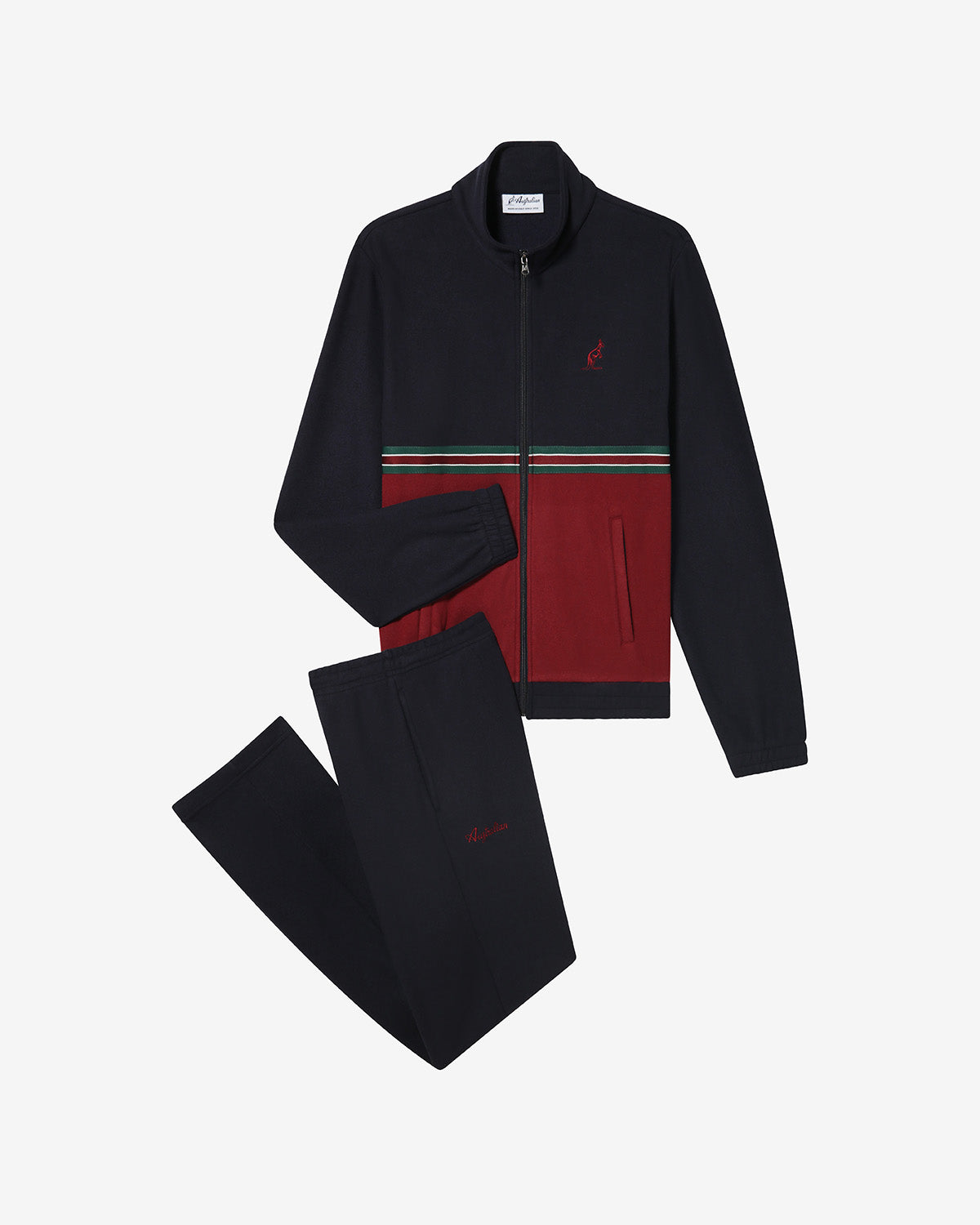 Stripe Chest Tracksuit: Australian Sportswear