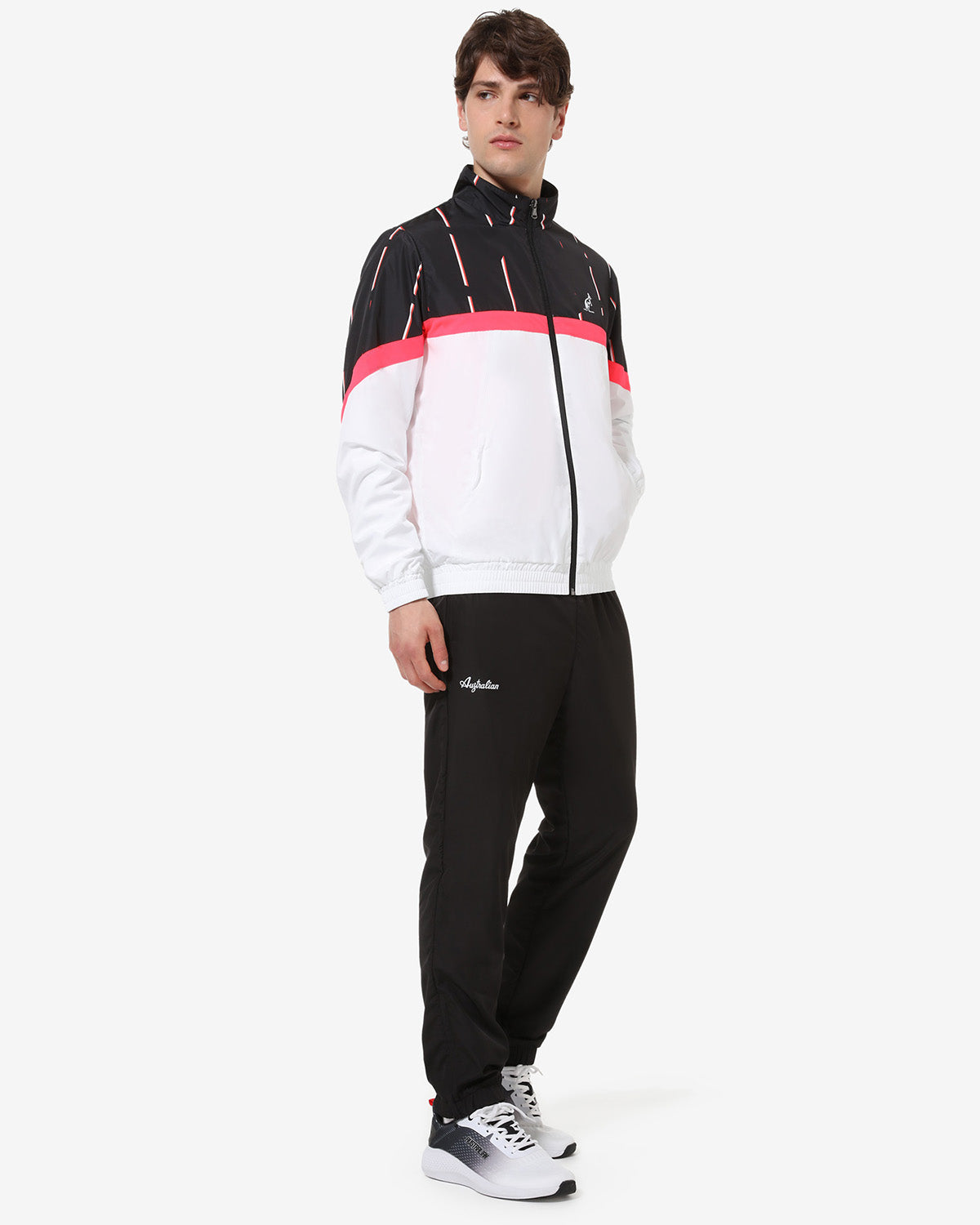 Stripe Smash Tracksuit: Australian Tennis