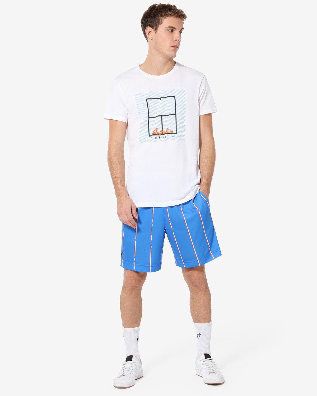 Stripe Short: Australian Tennis