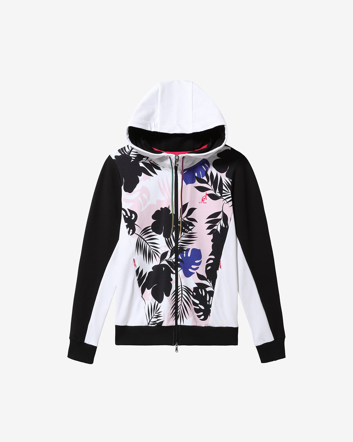 Flowers Insert Hoodie Jacket: Australian Sportswear