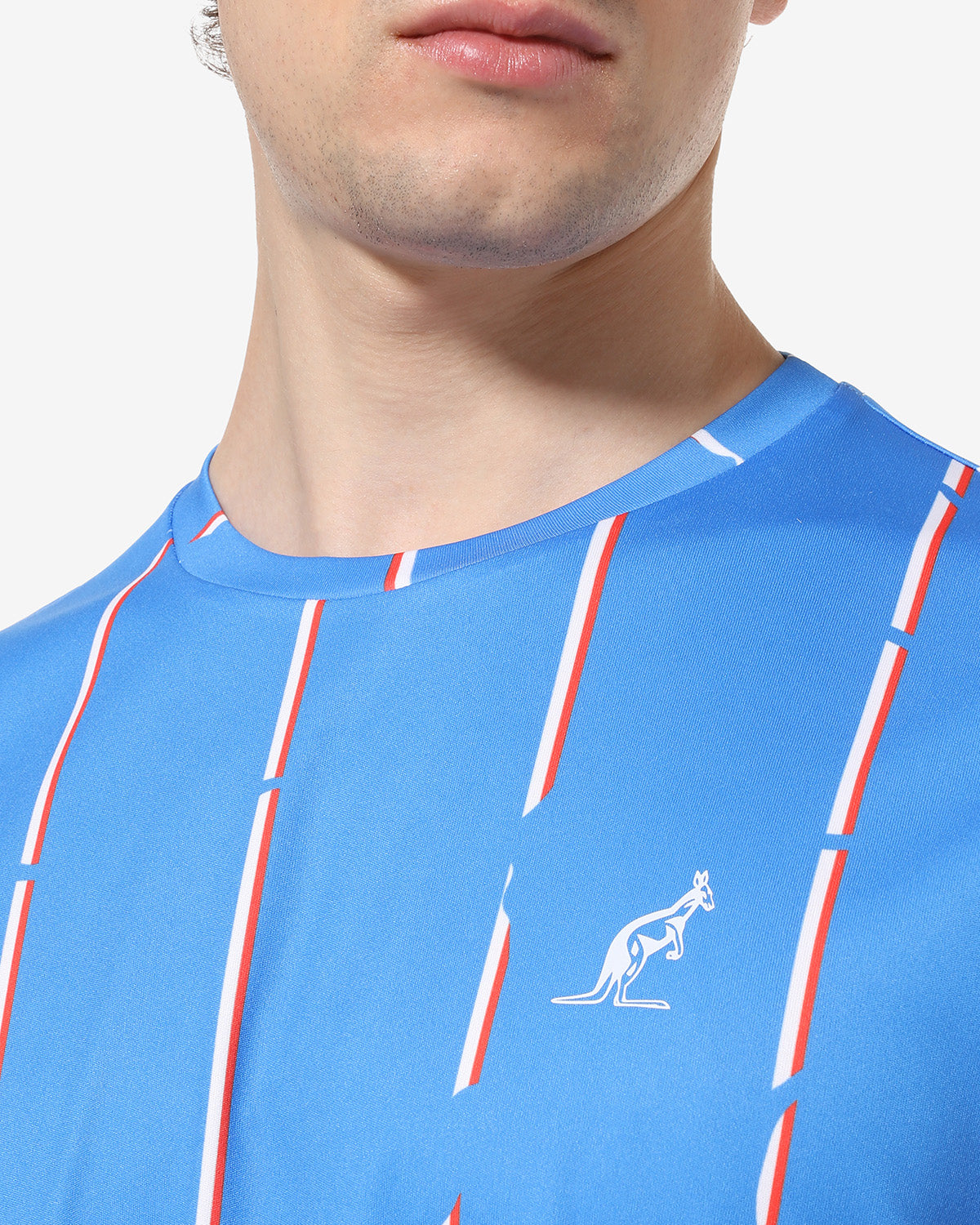 Stripe T-shirt: Australian Tennis